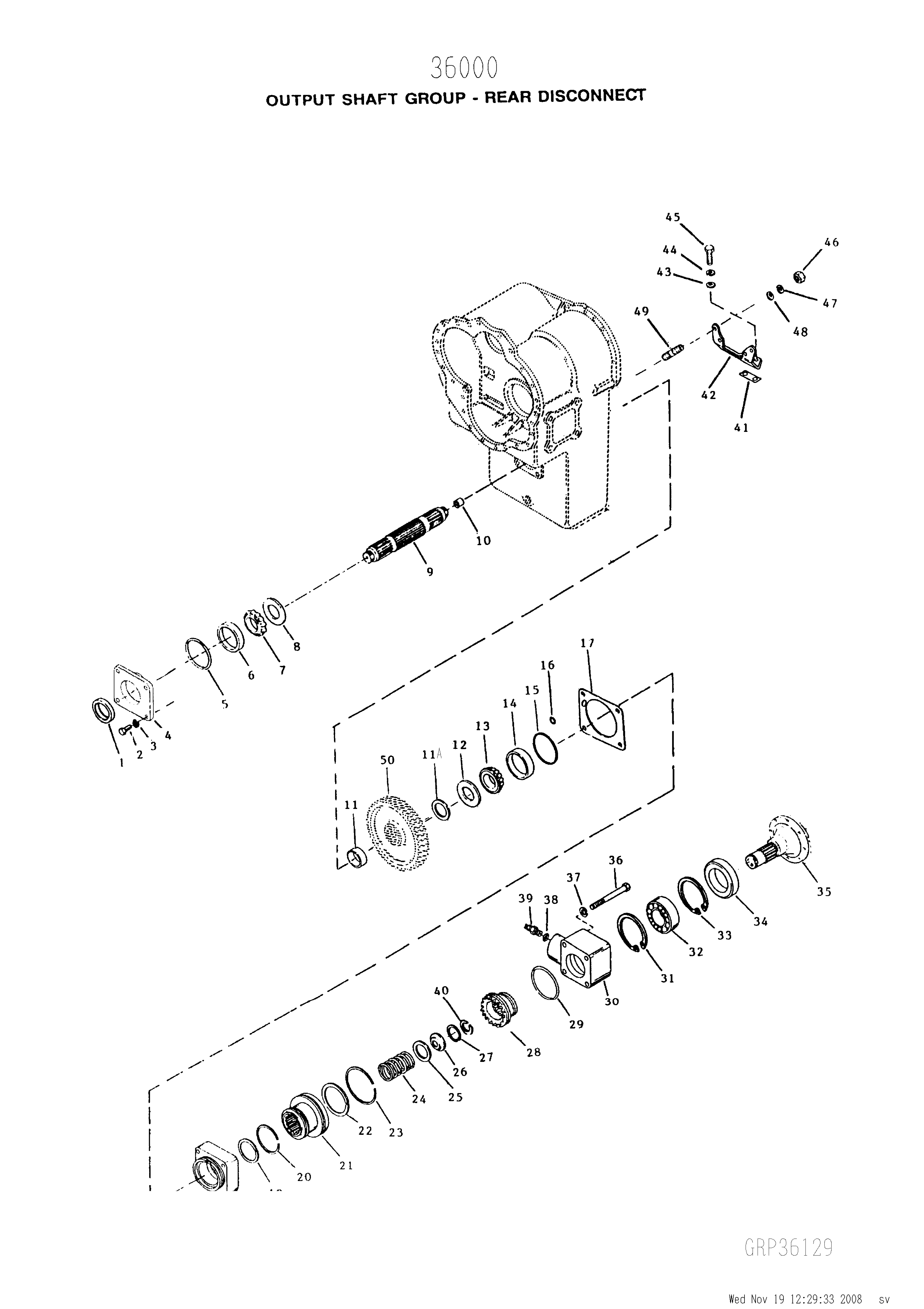 drawing for BRODERSON MANUFACTURING 0-108-00401 - WASHER (figure 1)