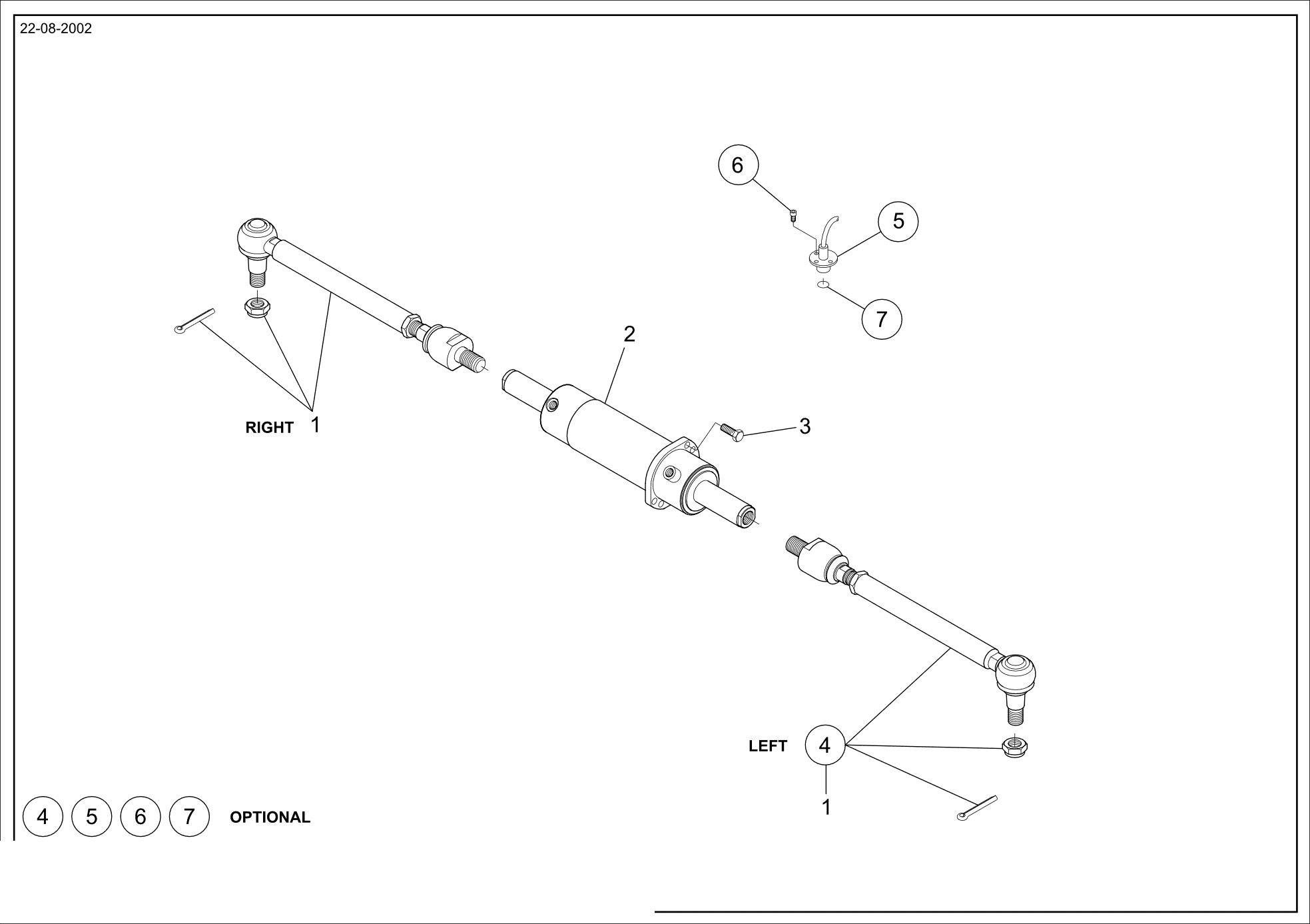 drawing for KRAMER 1000000389 - ELECTRONIC SENSOR (figure 3)
