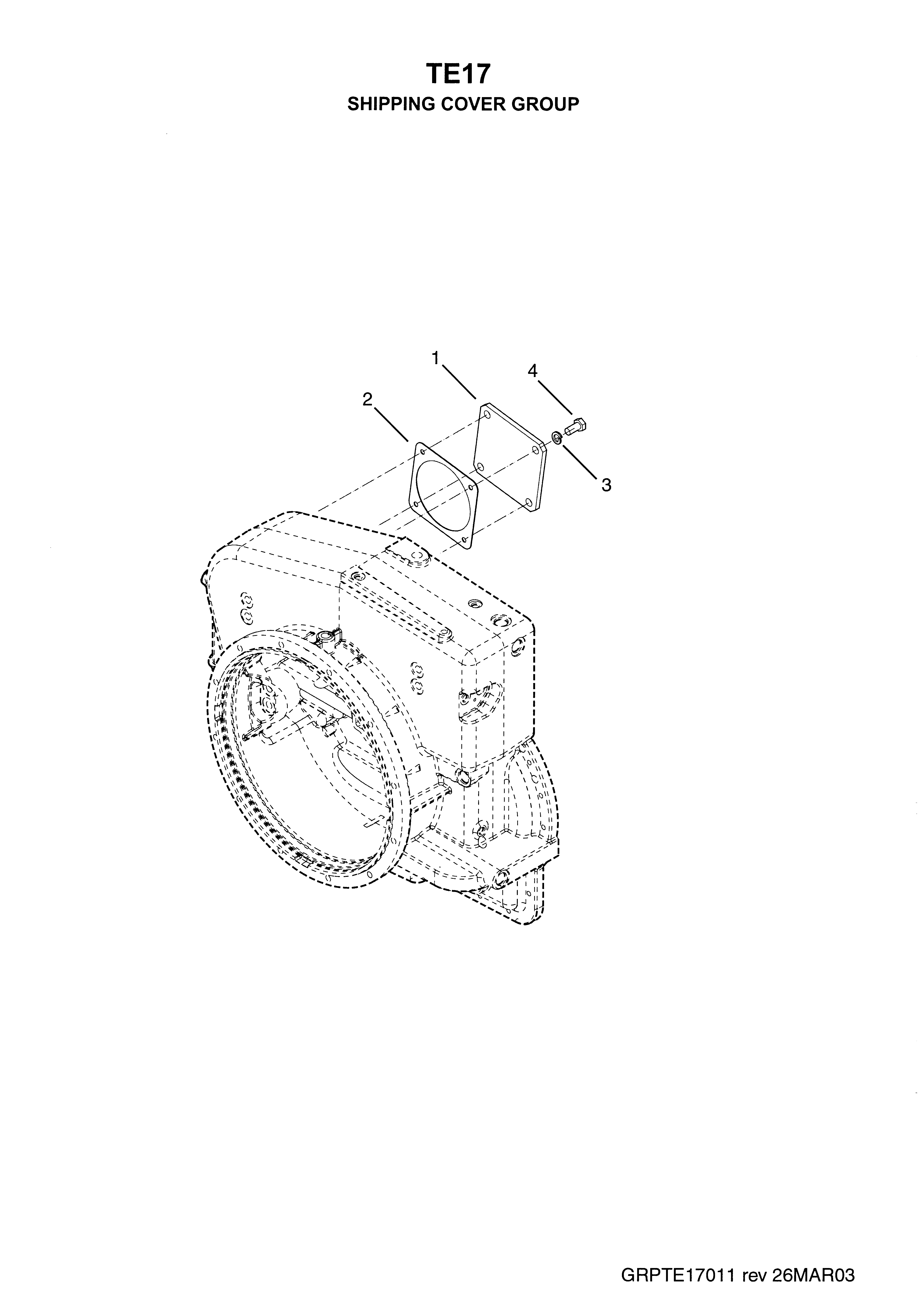 drawing for LOADLIFTER MANUFACTURING 100370L1 - GASKET (figure 4)