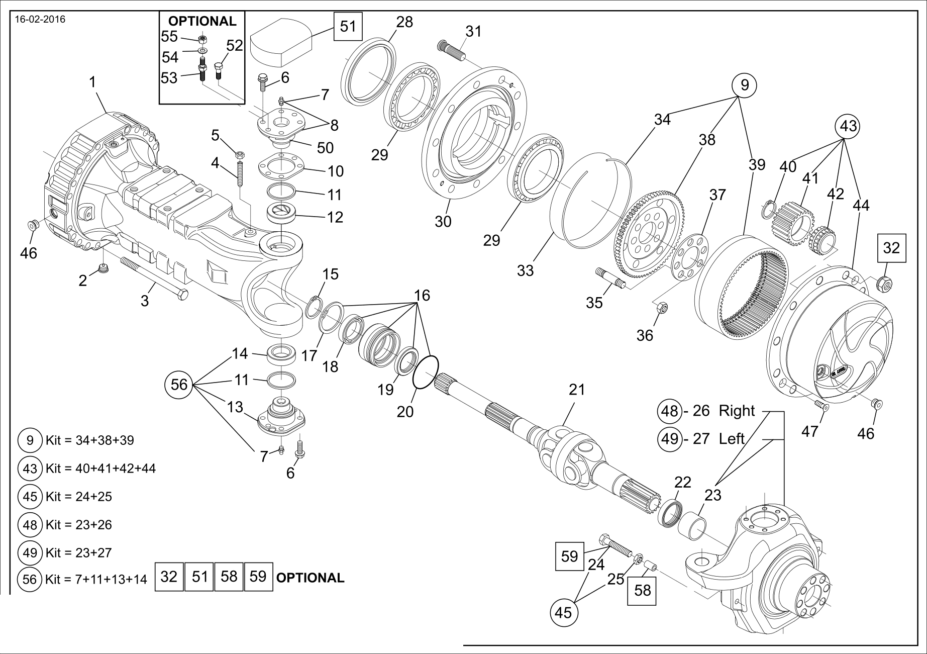 drawing for MERLO 048689 - PIVOT PIN (figure 5)