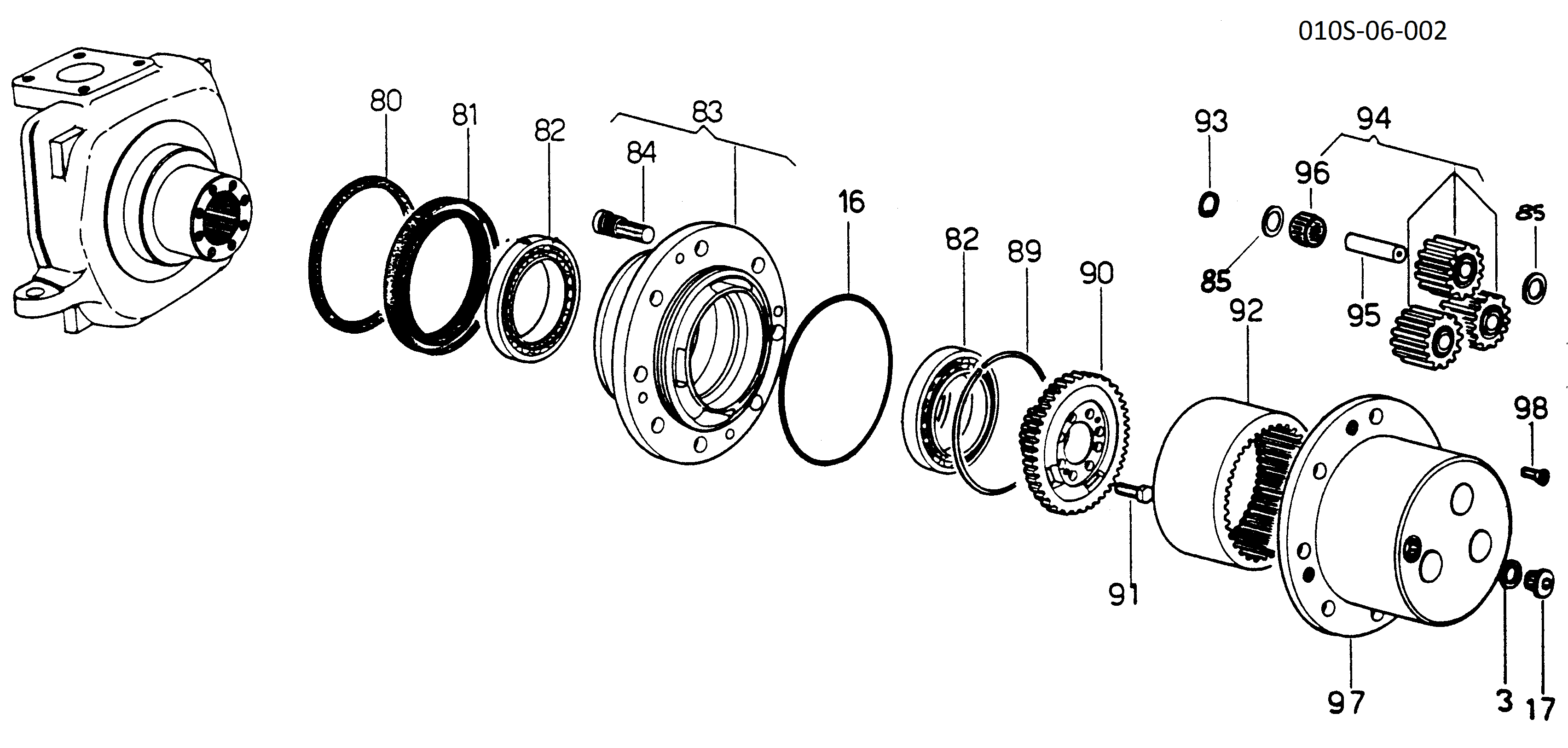drawing for CNH NEW HOLLAND 1-33-741-017 - WHEEL HUB