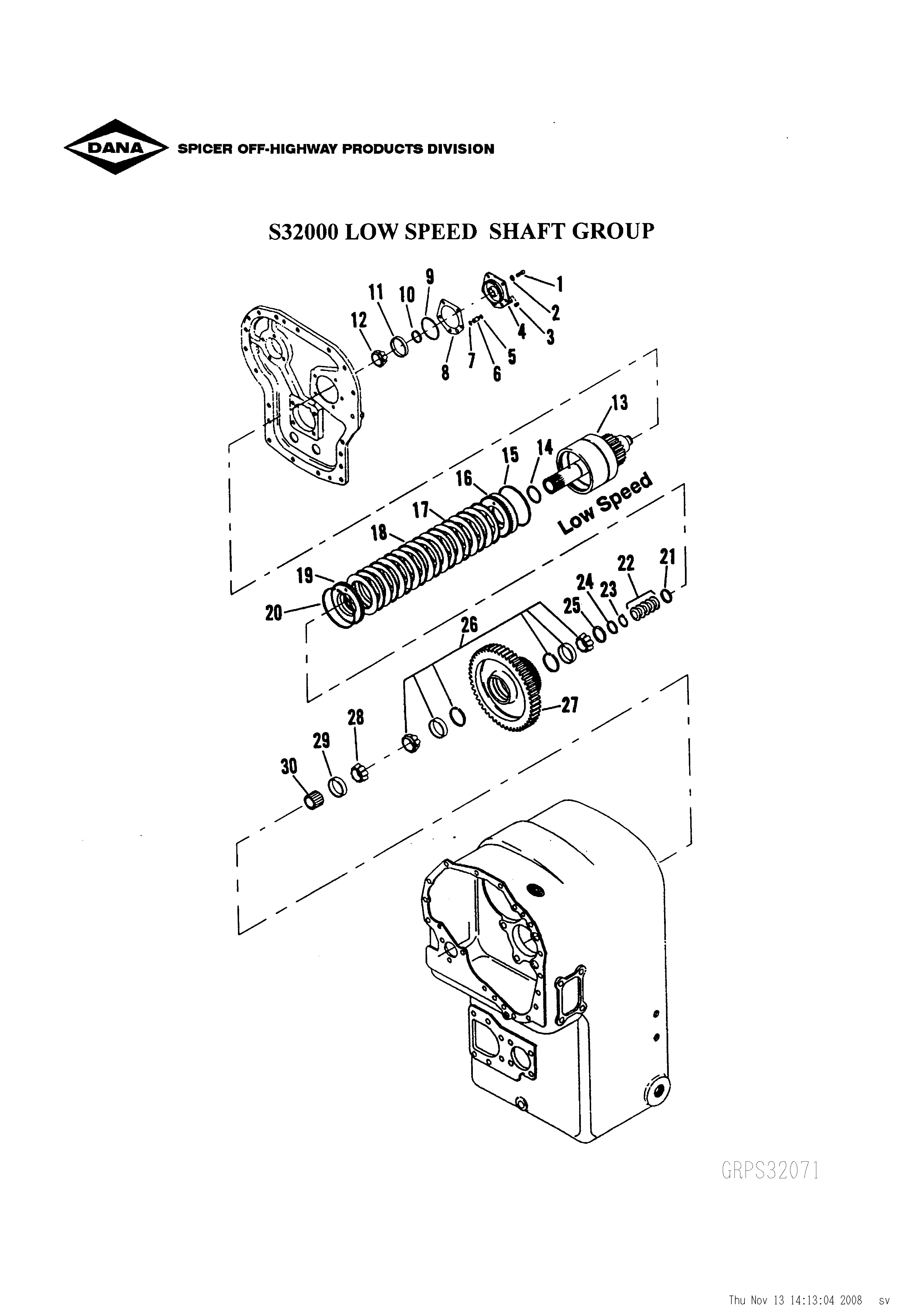 drawing for HYSTER 330619 - DISC (figure 1)