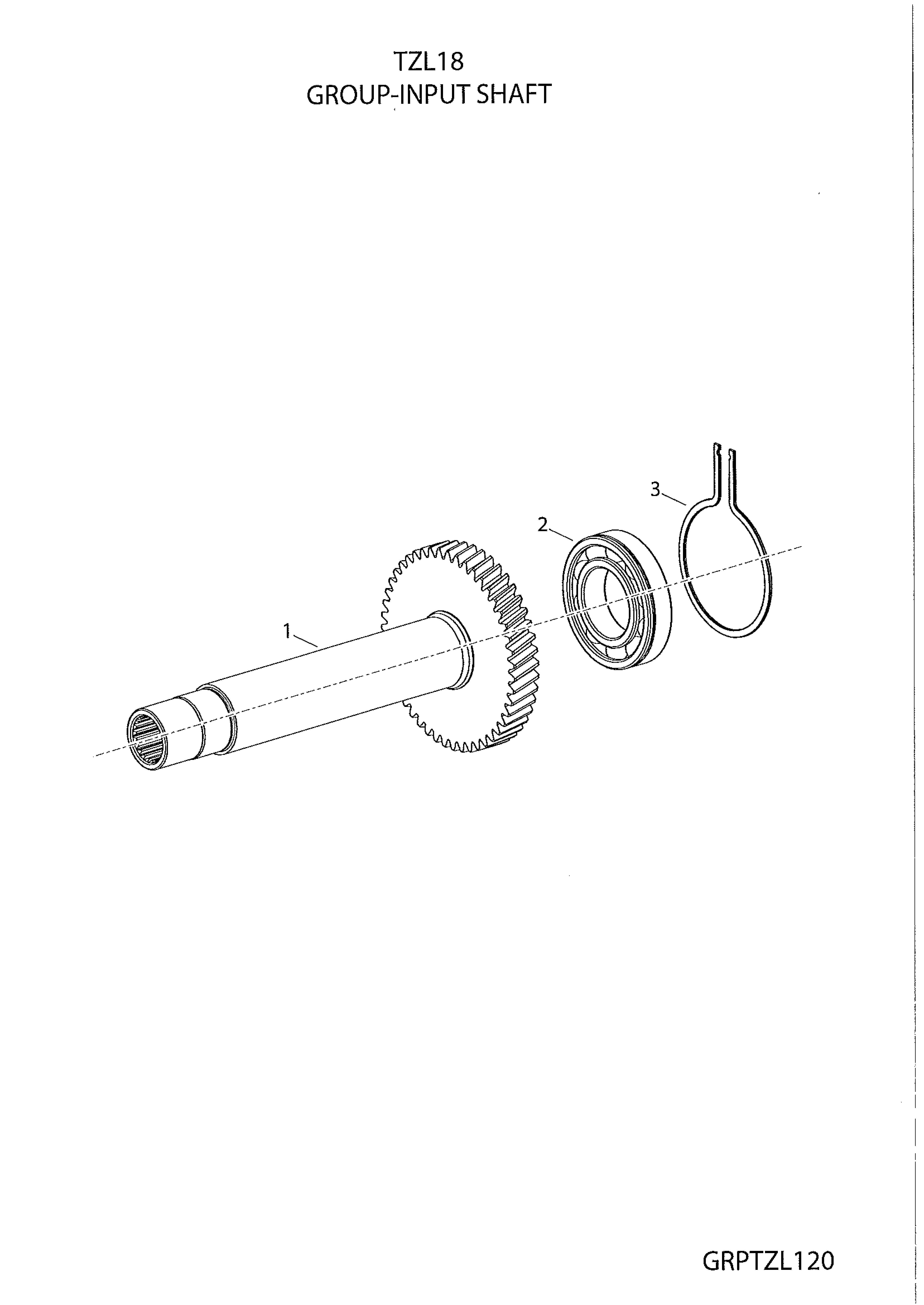 drawing for VALLEE CK234215 - BEARING (figure 3)