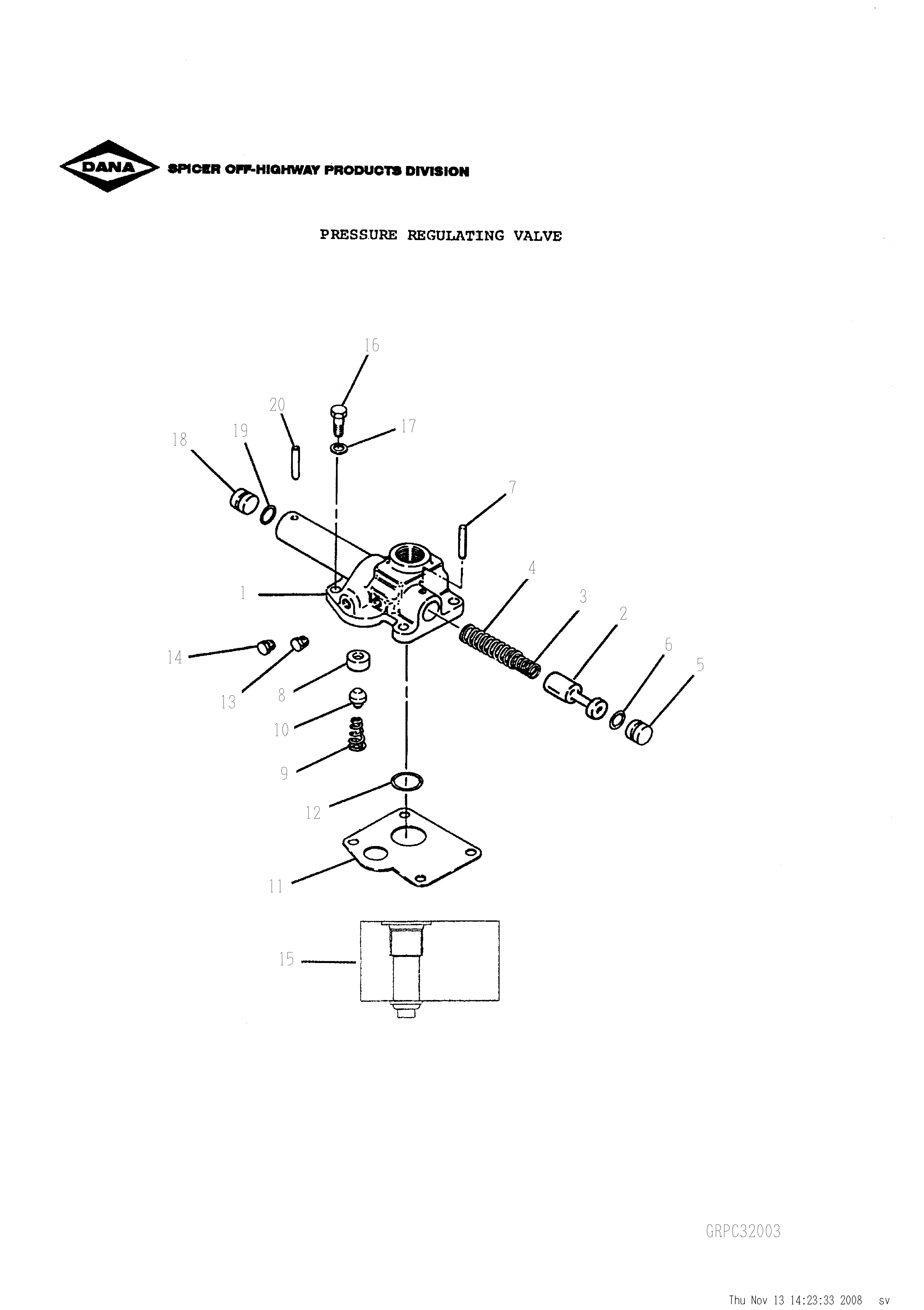 drawing for FIAT ALLIS 70673910 - SPRING (figure 3)