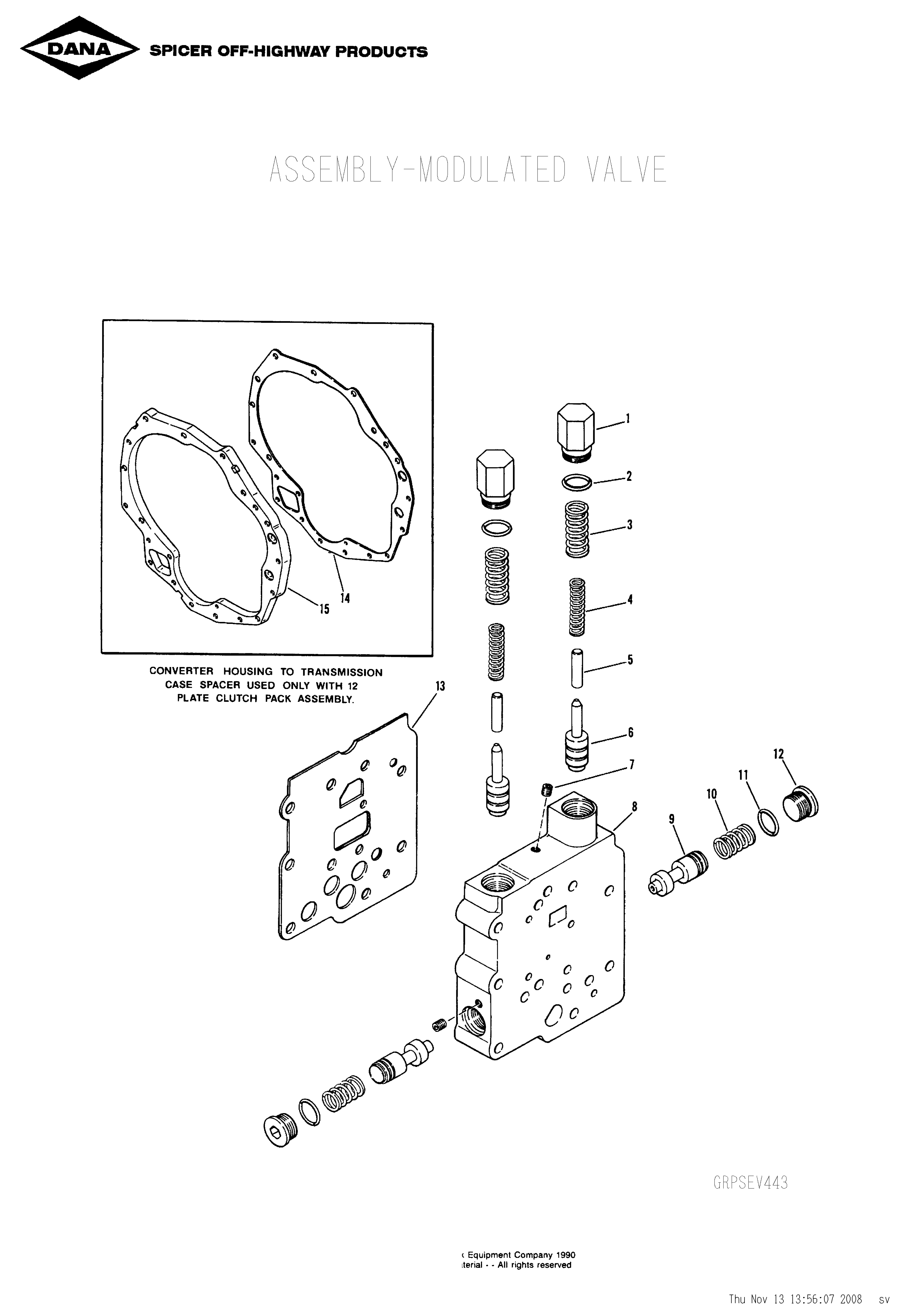 drawing for CNH NEW HOLLAND 75285027 - SPRING (figure 1)