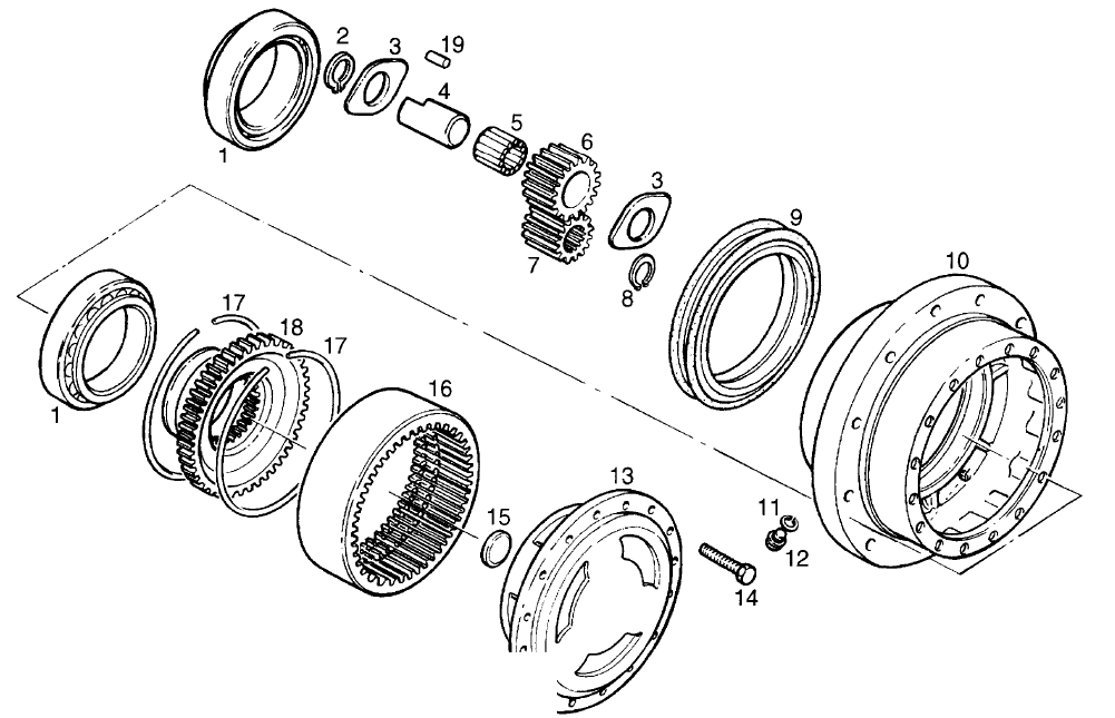 drawing for McCORMICK 3426257M2 - PINION (figure 3)
