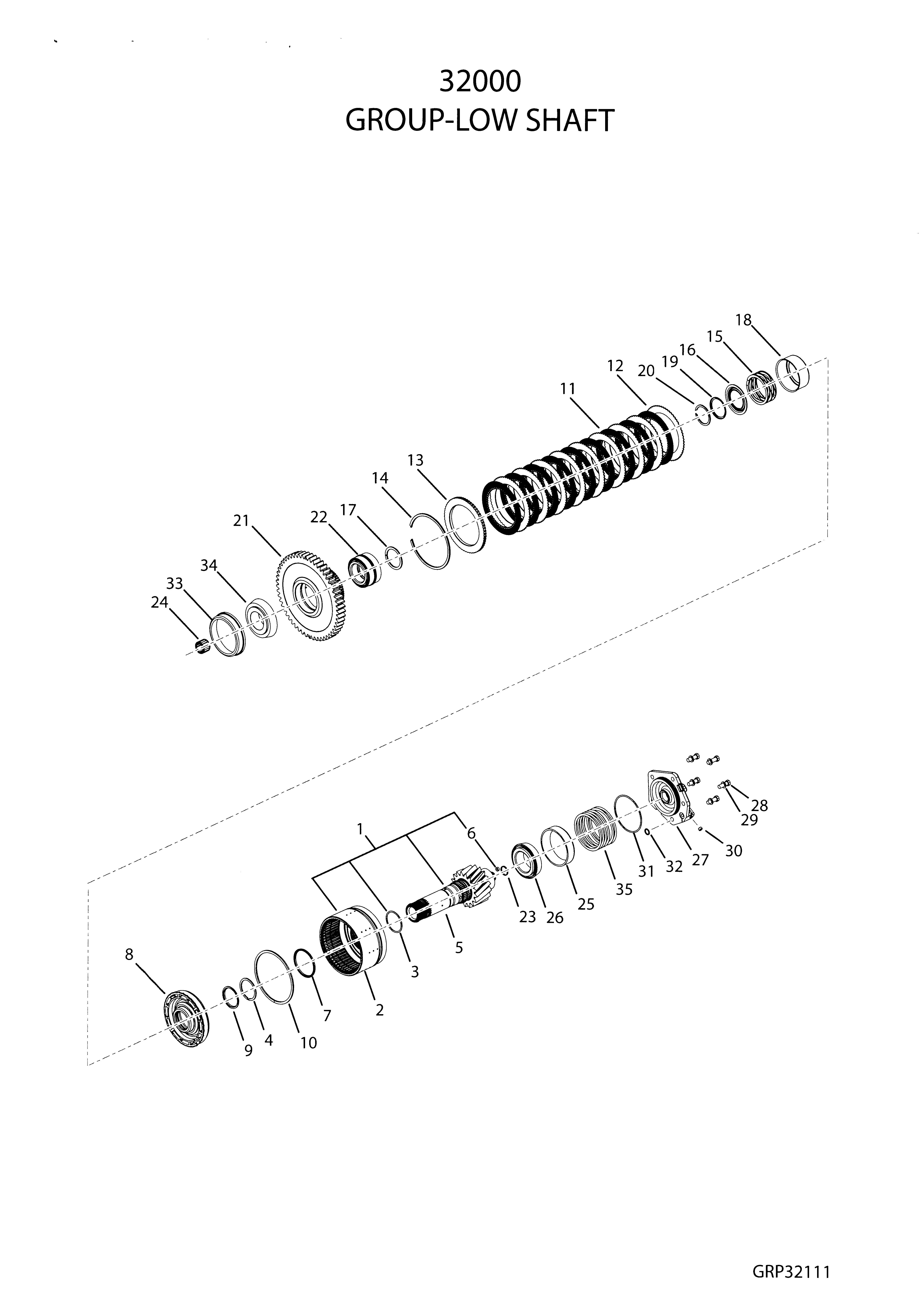 drawing for HYSTER 330619 - DISC (figure 2)
