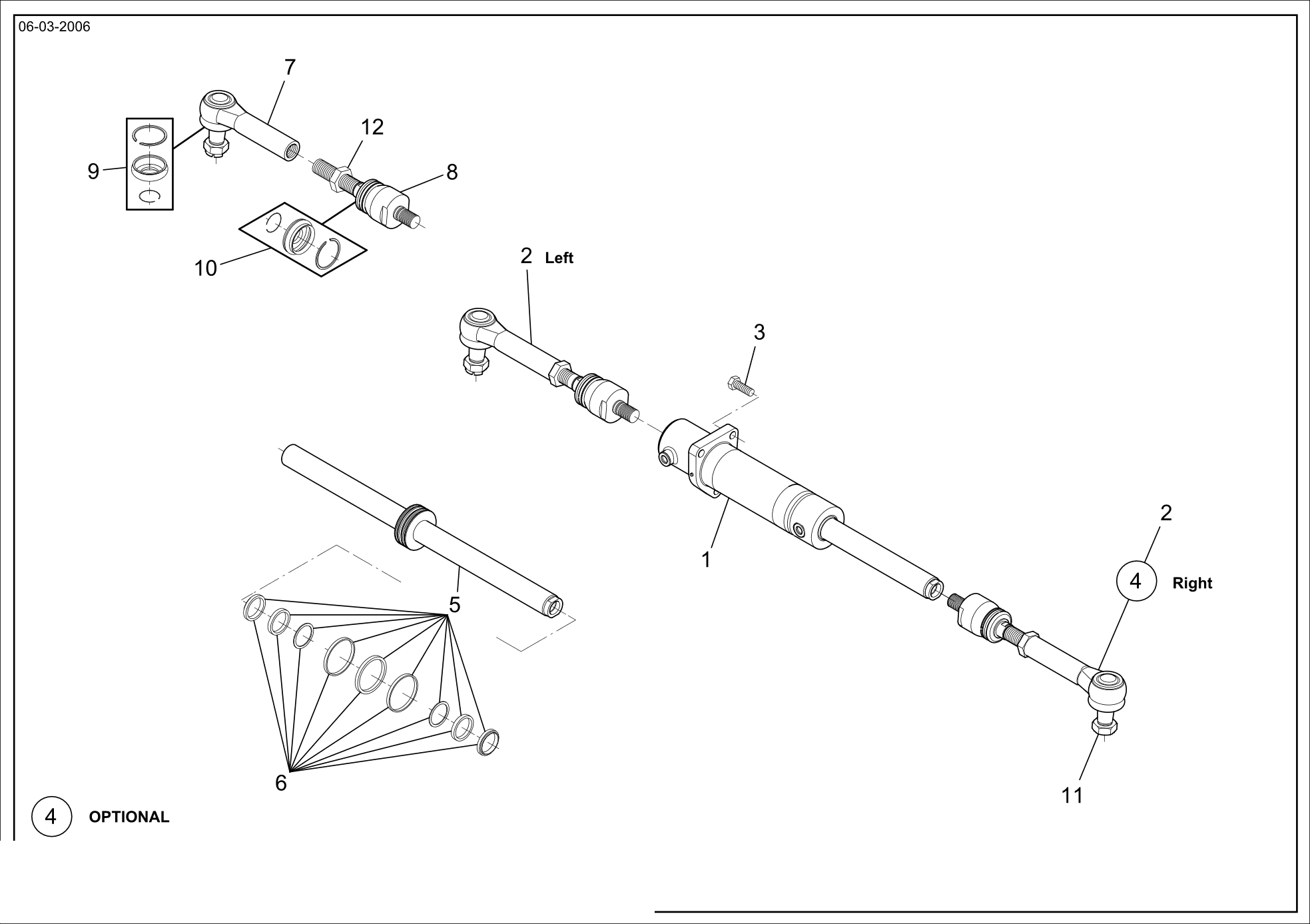 drawing for CNH NEW HOLLAND 1-33-743-004 - NUT (figure 1)