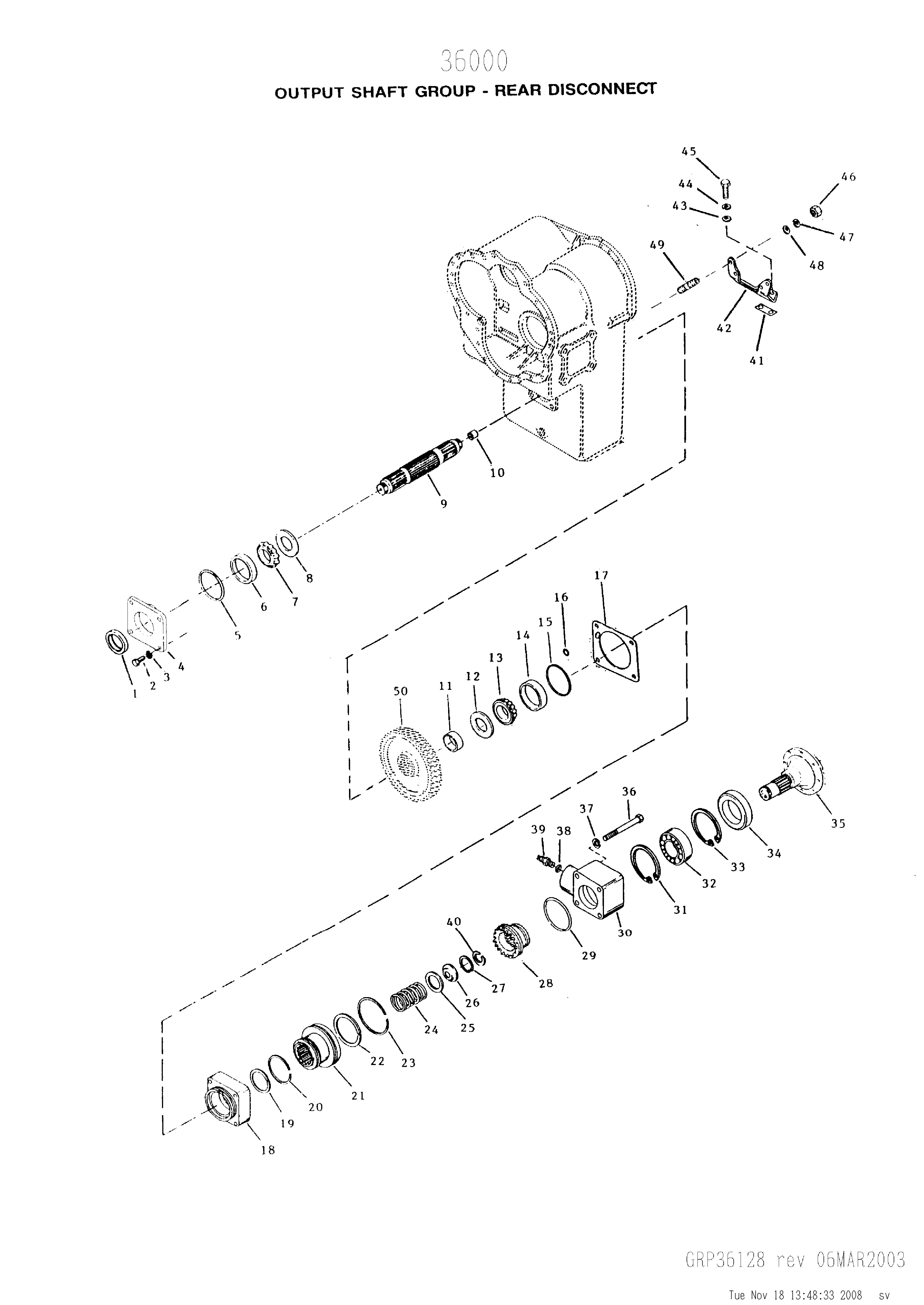 drawing for BRODERSON MANUFACTURING 0-108-00401 - WASHER (figure 2)