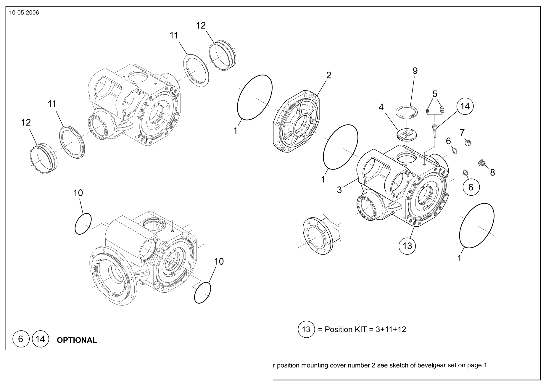 drawing for GEHL 102573 - HOUSING (figure 4)