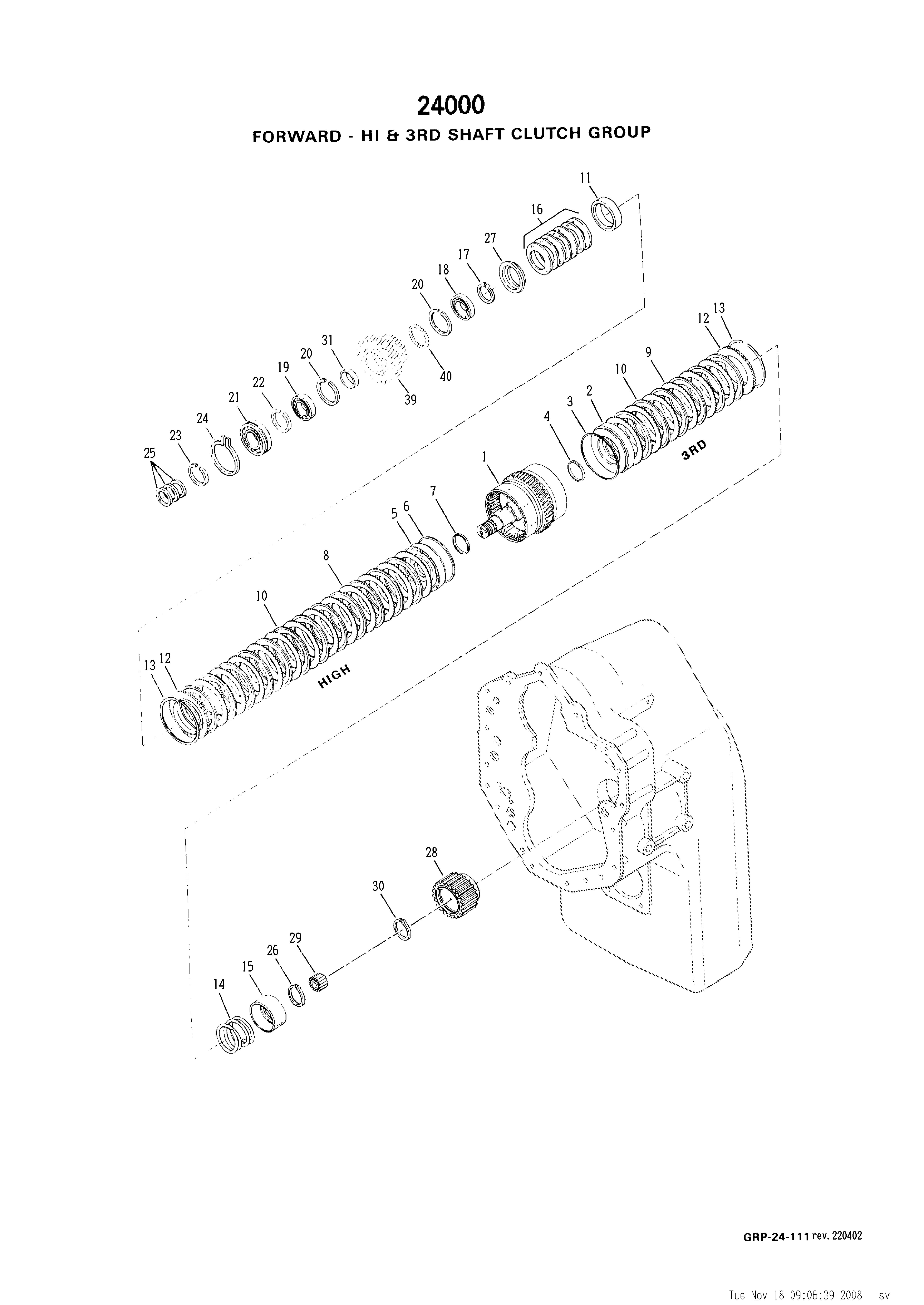drawing for VALLEE CK234304 - SPACER (figure 2)