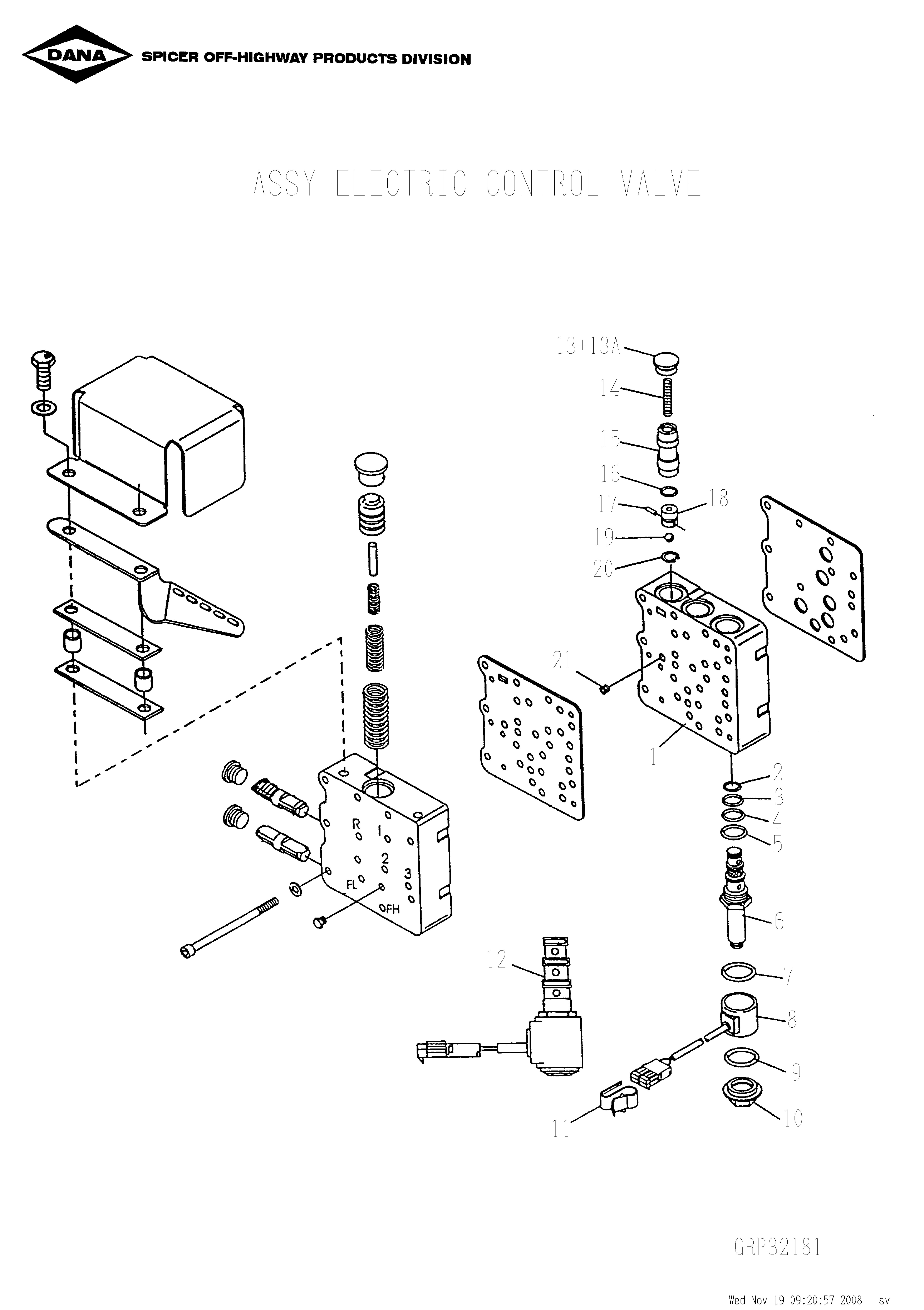 drawing for SCHOPF MASCHINENBAU GMBH 103046 - SOLENOID ASSY (figure 2)