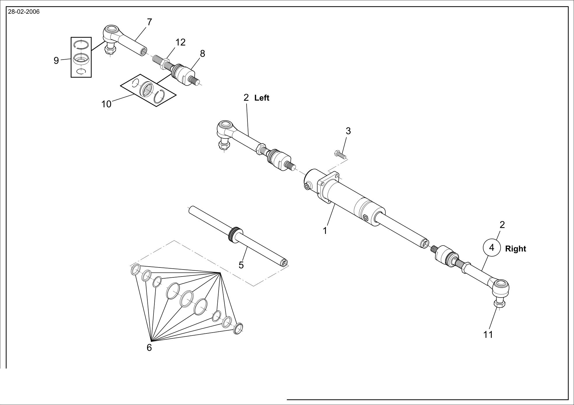 drawing for CNH NEW HOLLAND 1-33-743-004 - NUT (figure 2)