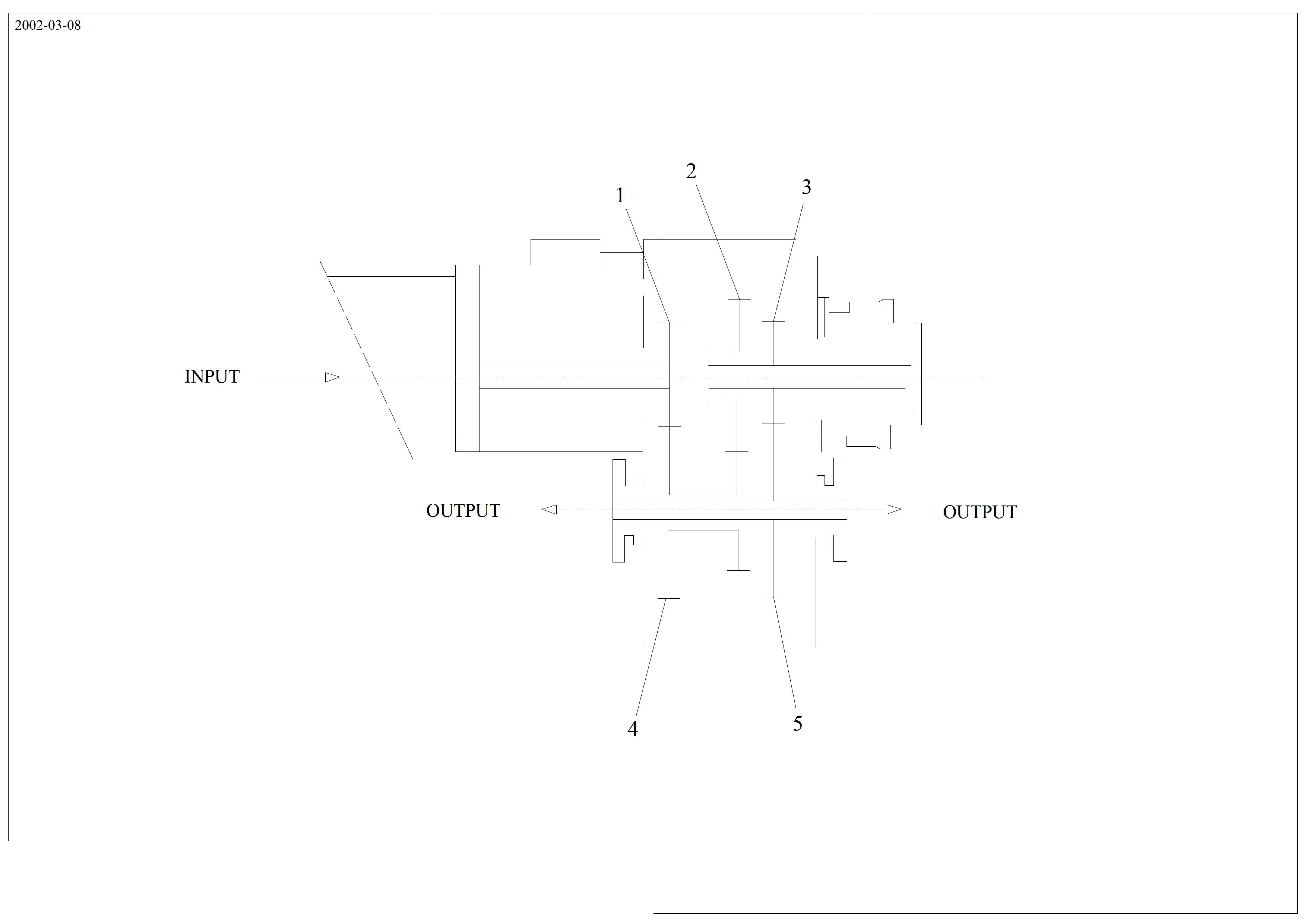drawing for Hyundai Construction Equipment 355.14.135.01 - GEAR (figure 3)