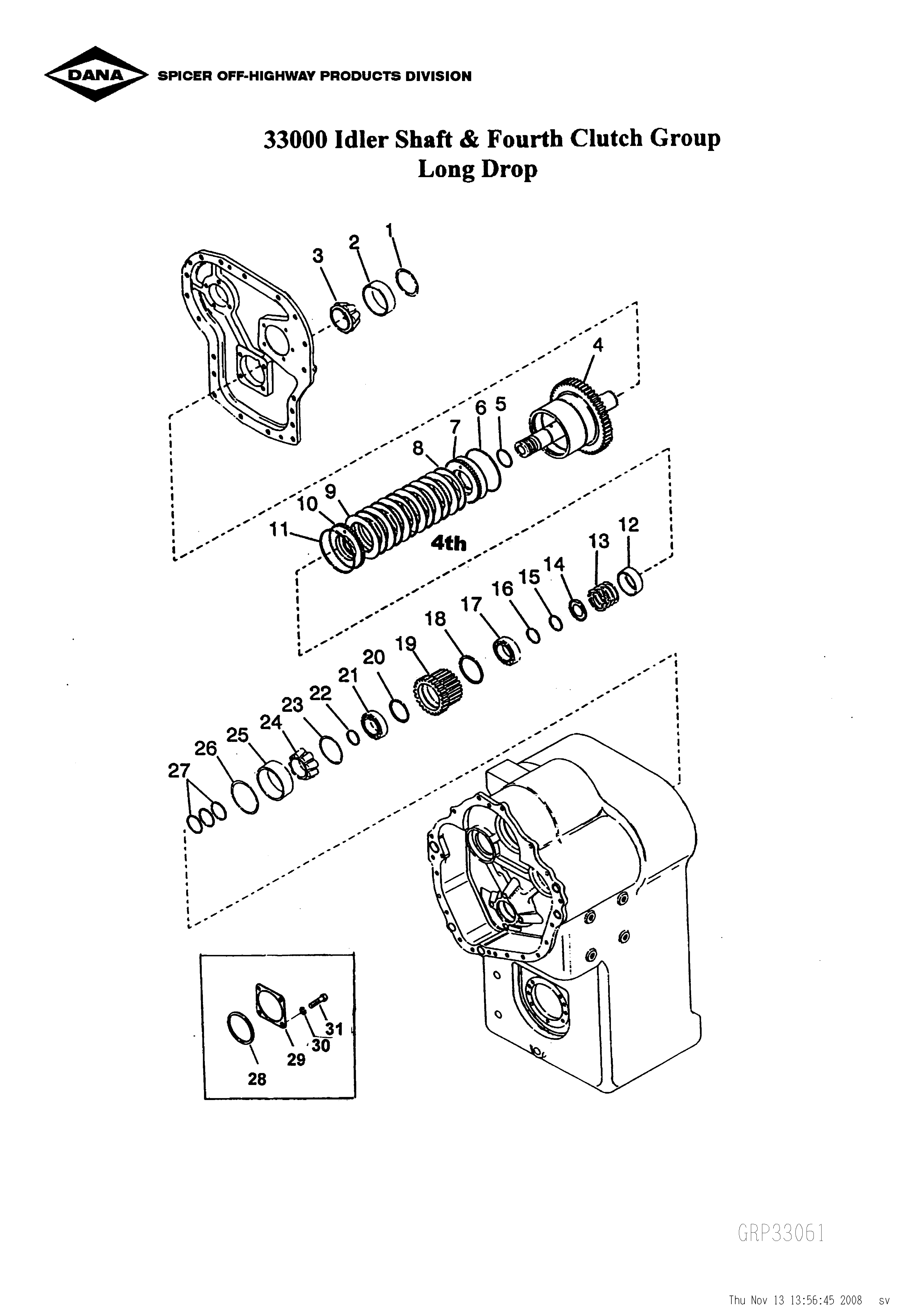 drawing for MILLER TECHNOLOGY 004502-138 - SPACER (figure 5)