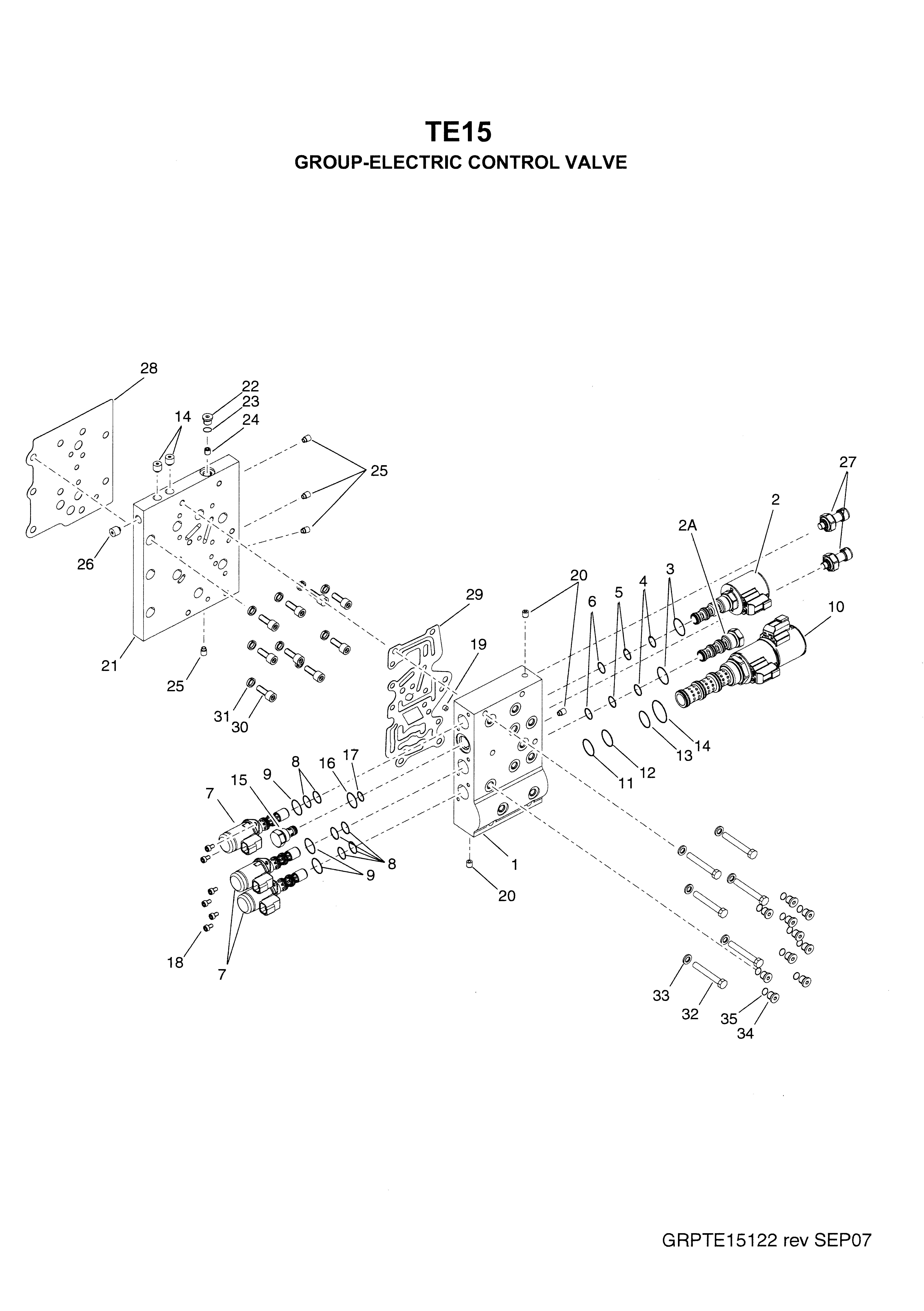 drawing for DOOSAN 300743-00052 - SOLENOID ASSY (figure 2)