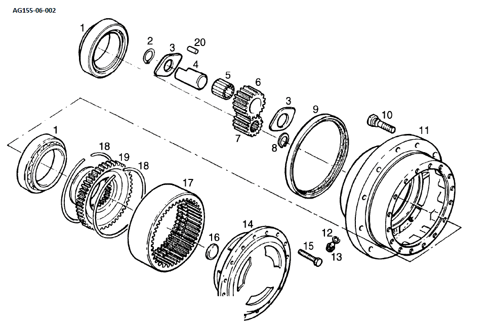 drawing for McCORMICK 3426257M2 - PINION (figure 4)