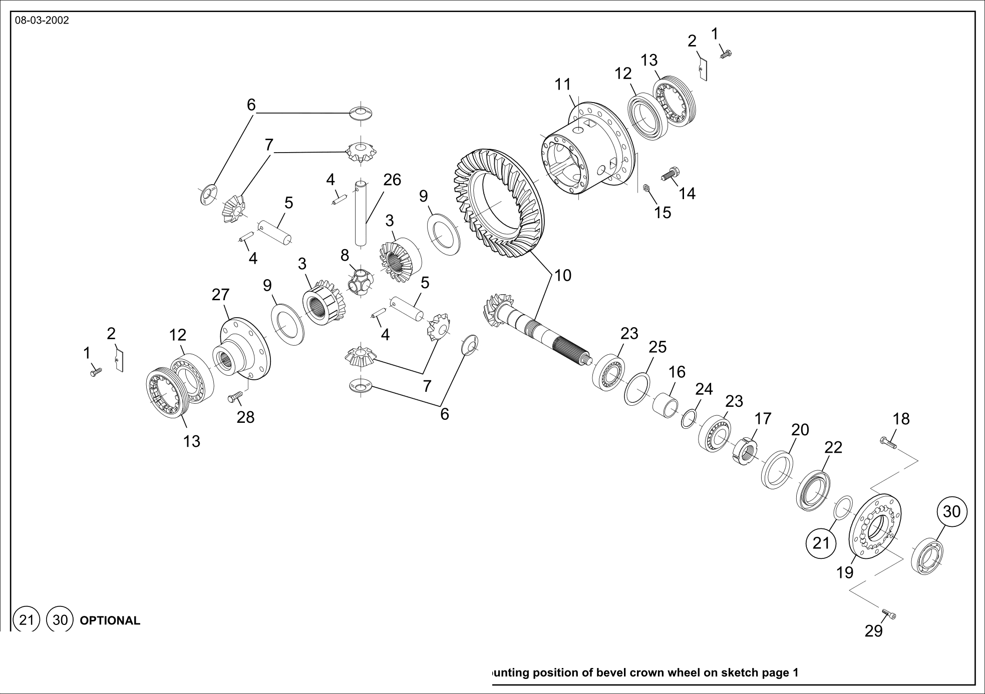drawing for KRAMER 1000064350 - SHIM (figure 1)