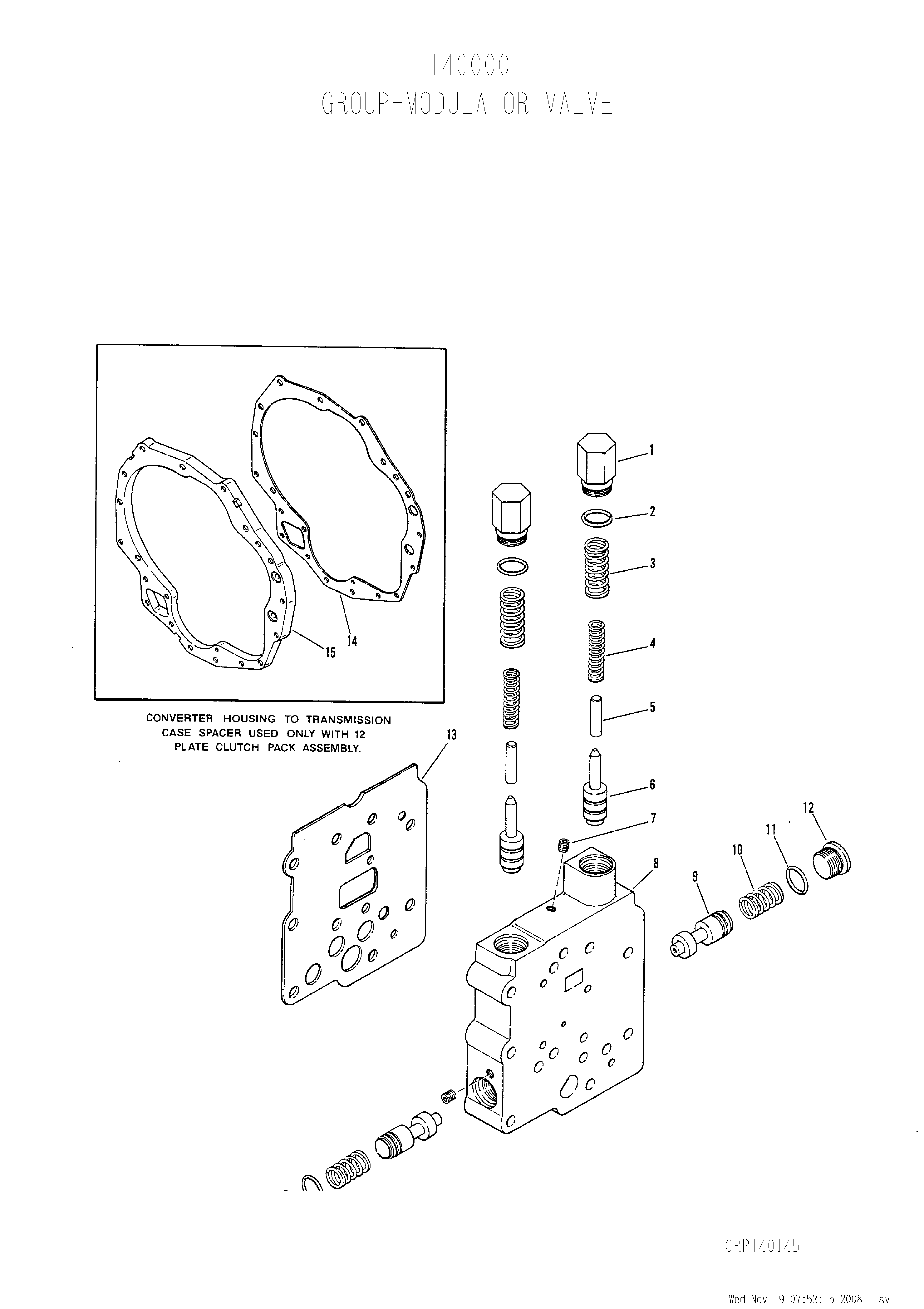 drawing for CNH NEW HOLLAND 75285027 - SPRING (figure 2)