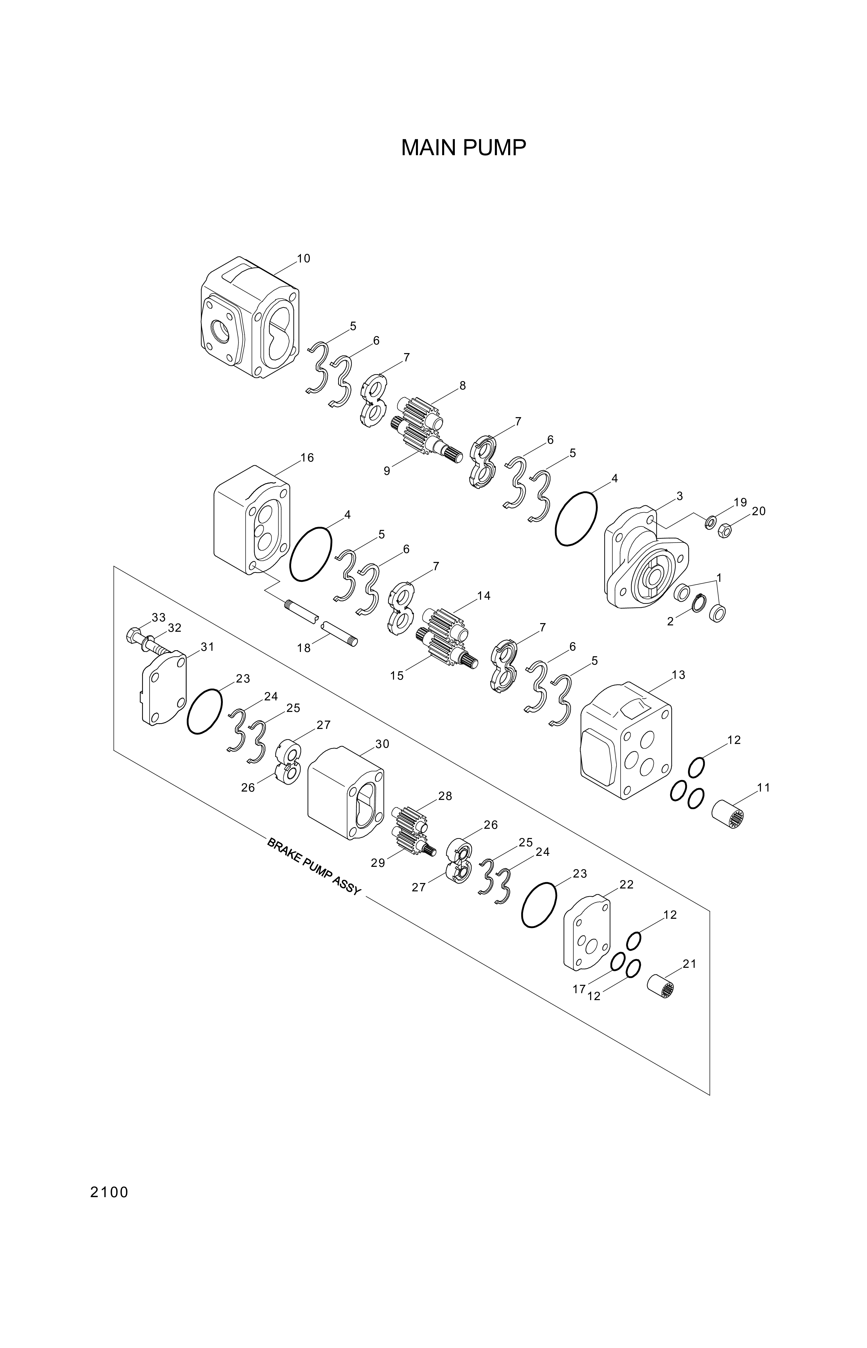 drawing for Hyundai Construction Equipment 7401-009-00R - COUPLING-SPLINE (figure 5)