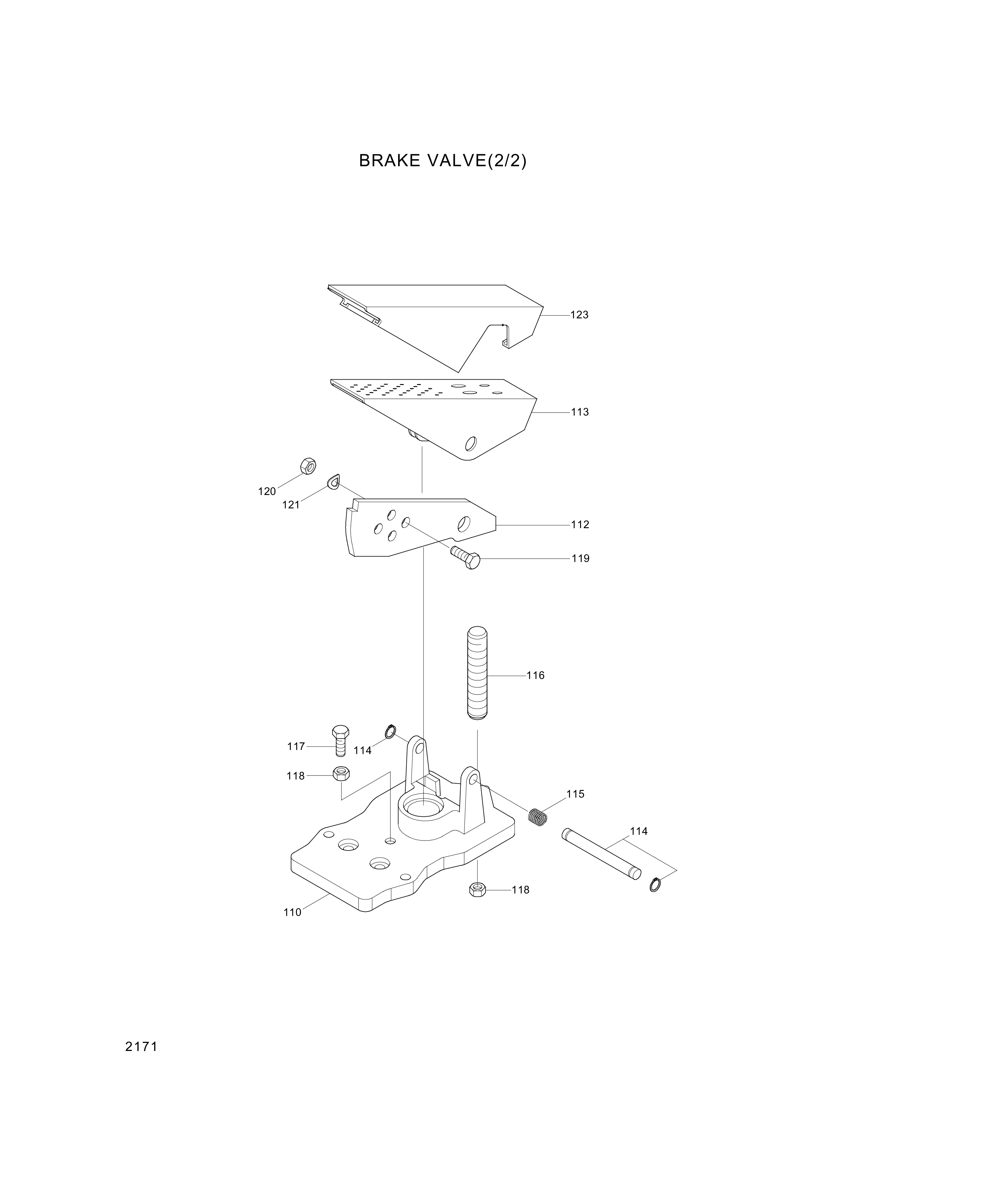 drawing for Hyundai Construction Equipment 006368 - SPRING-BENDING (figure 4)