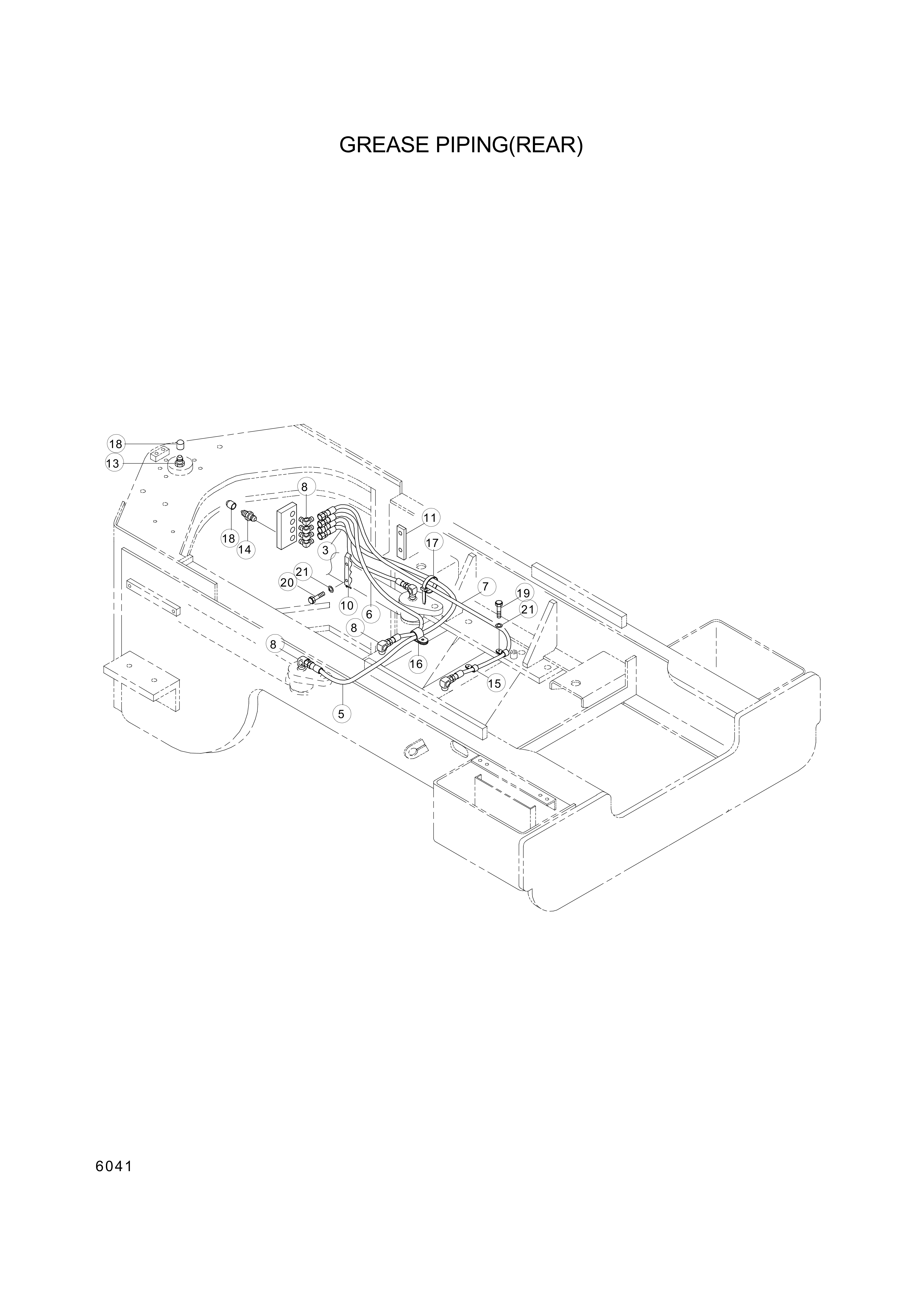 drawing for Hyundai Construction Equipment 34L1-00840 - PLATE