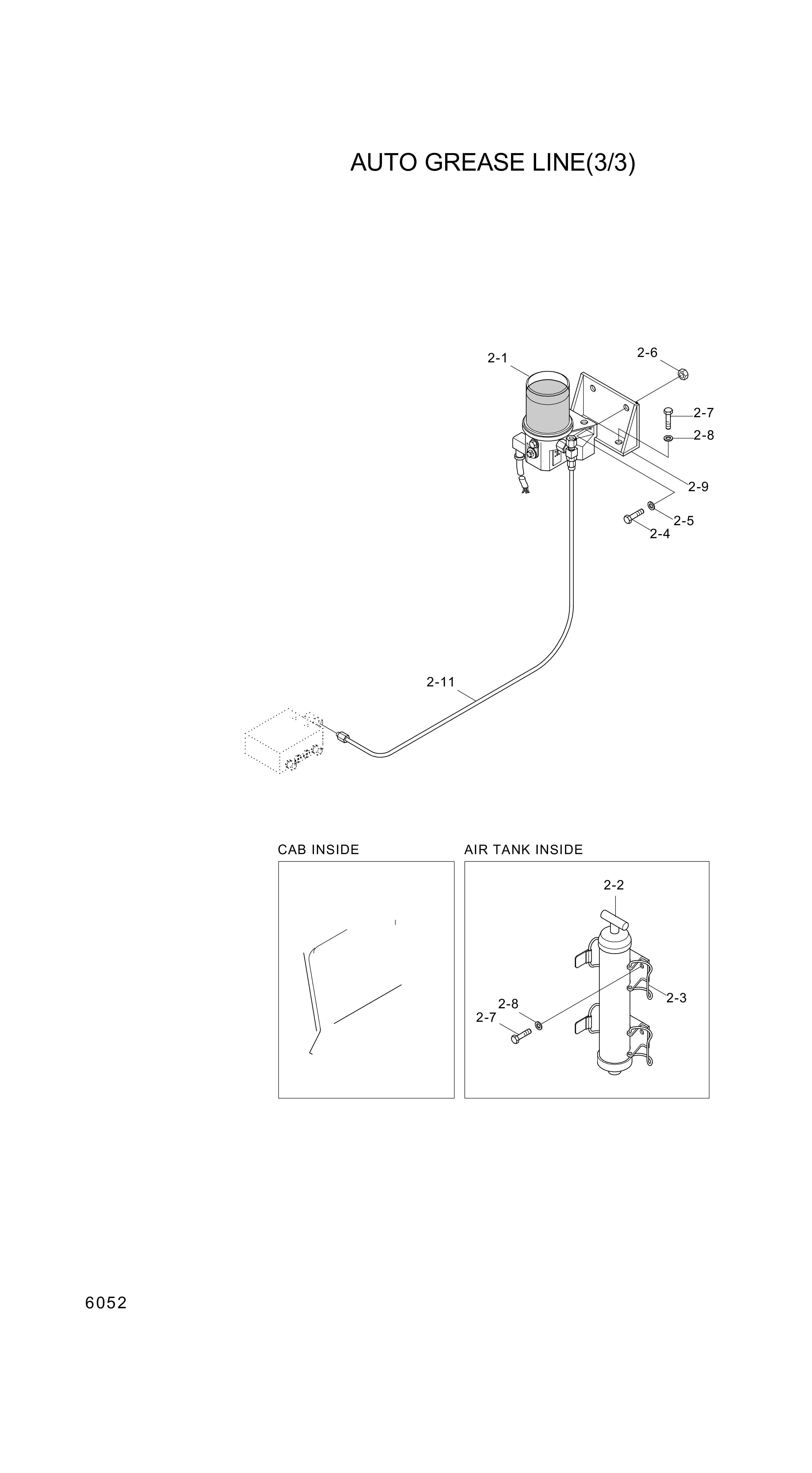 drawing for Hyundai Construction Equipment 77-111-12347-1 - BUTTON-PUSH