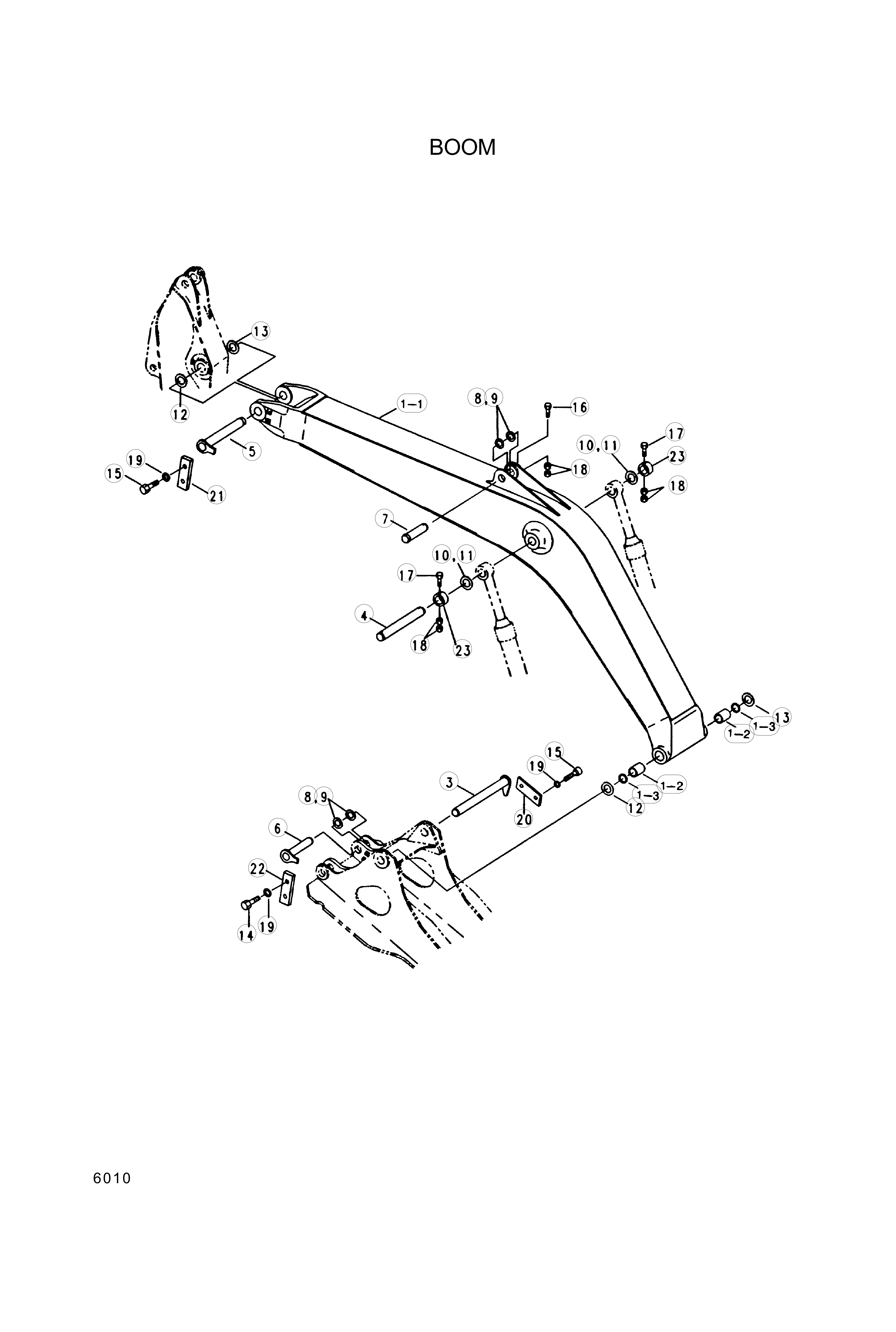 drawing for Hyundai Construction Equipment 61E9-1102 - PIN-JOINT