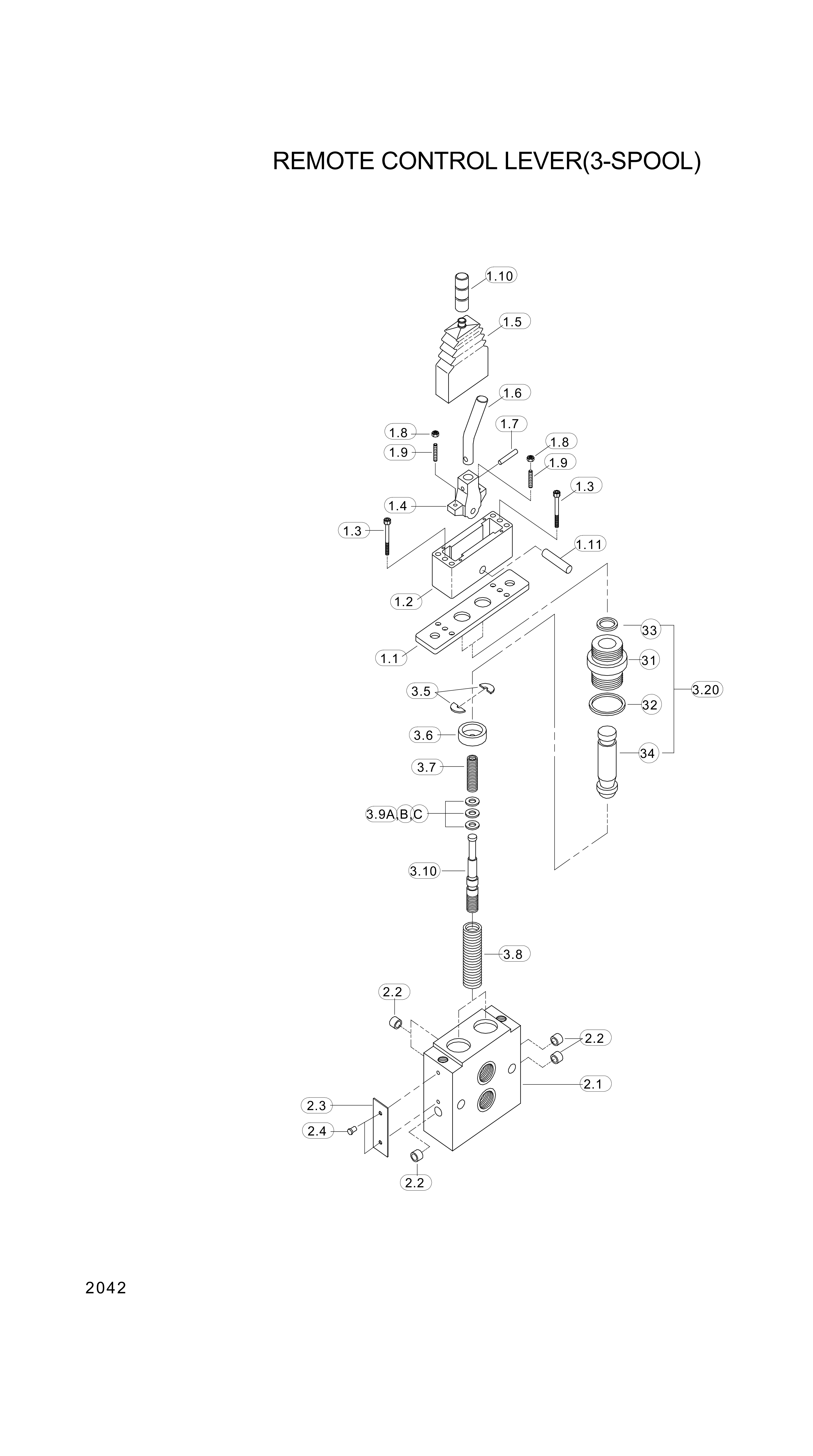 drawing for Hyundai Construction Equipment 19691700 - HOUSING
