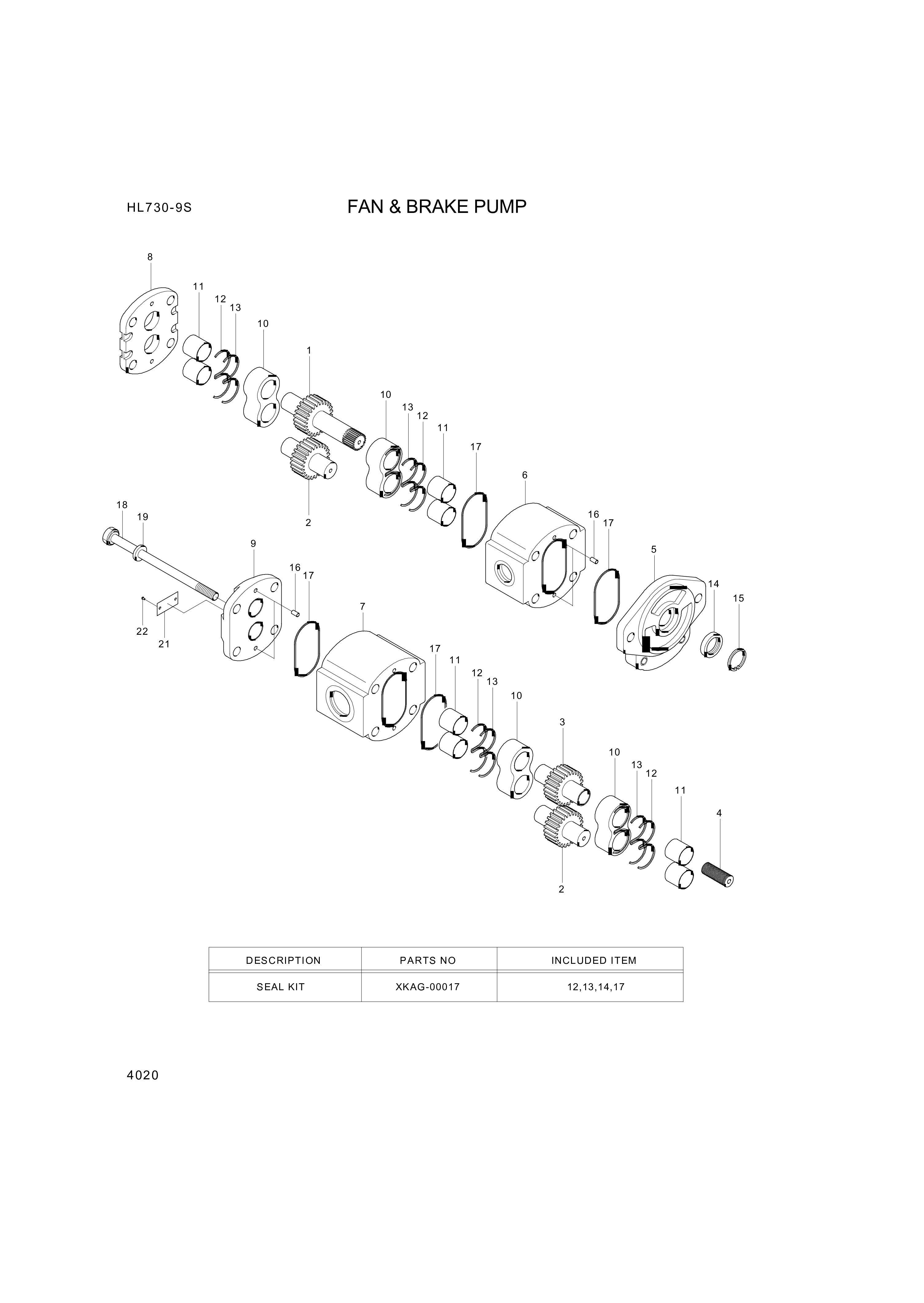 drawing for Hyundai Construction Equipment XKAG-00117 - BOLT (figure 5)