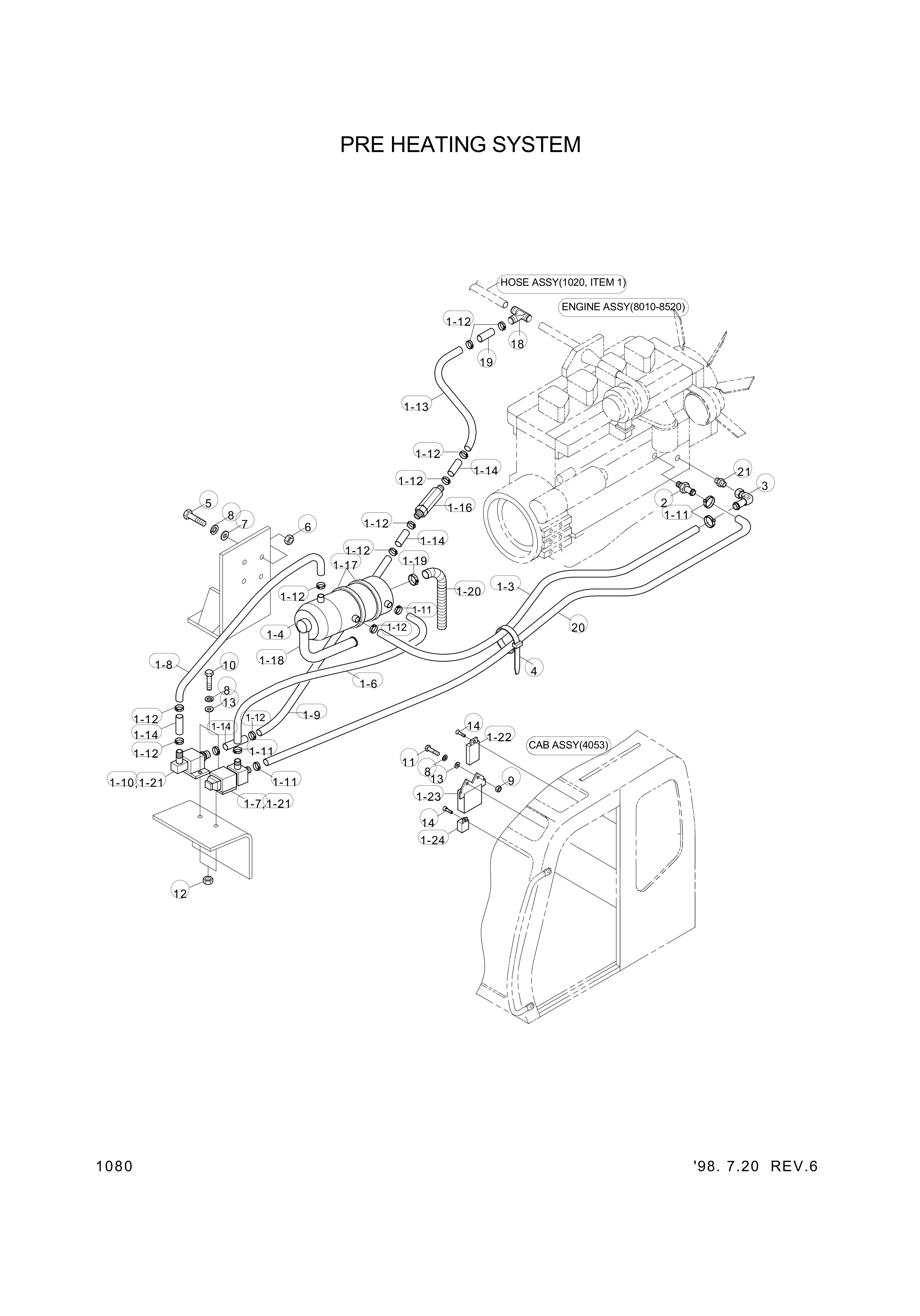 drawing for Hyundai Construction Equipment SF111-0027 - CONTROL UNIT (figure 3)