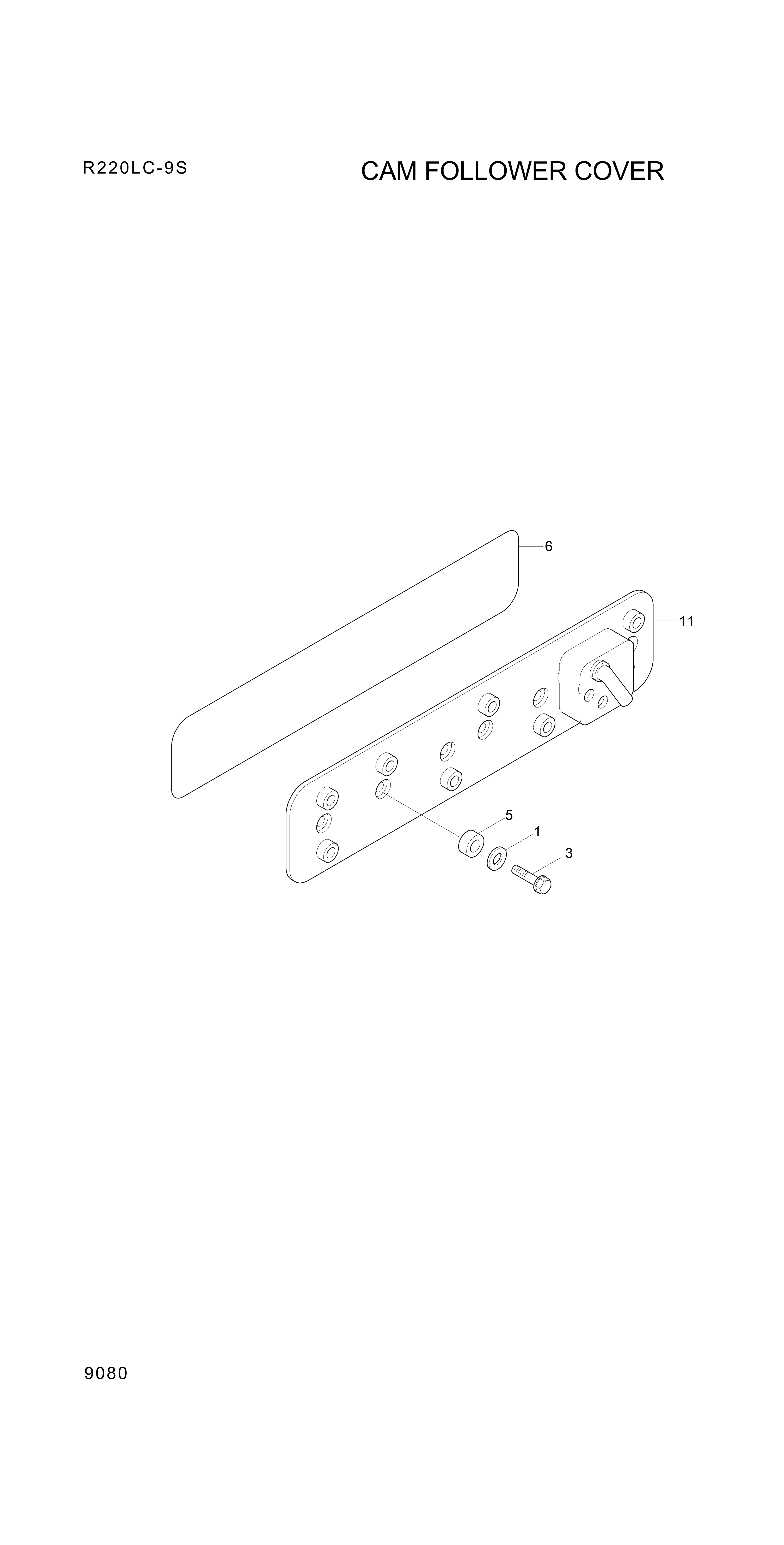 drawing for Hyundai Construction Equipment YUBP-07021 - SCREW (figure 4)