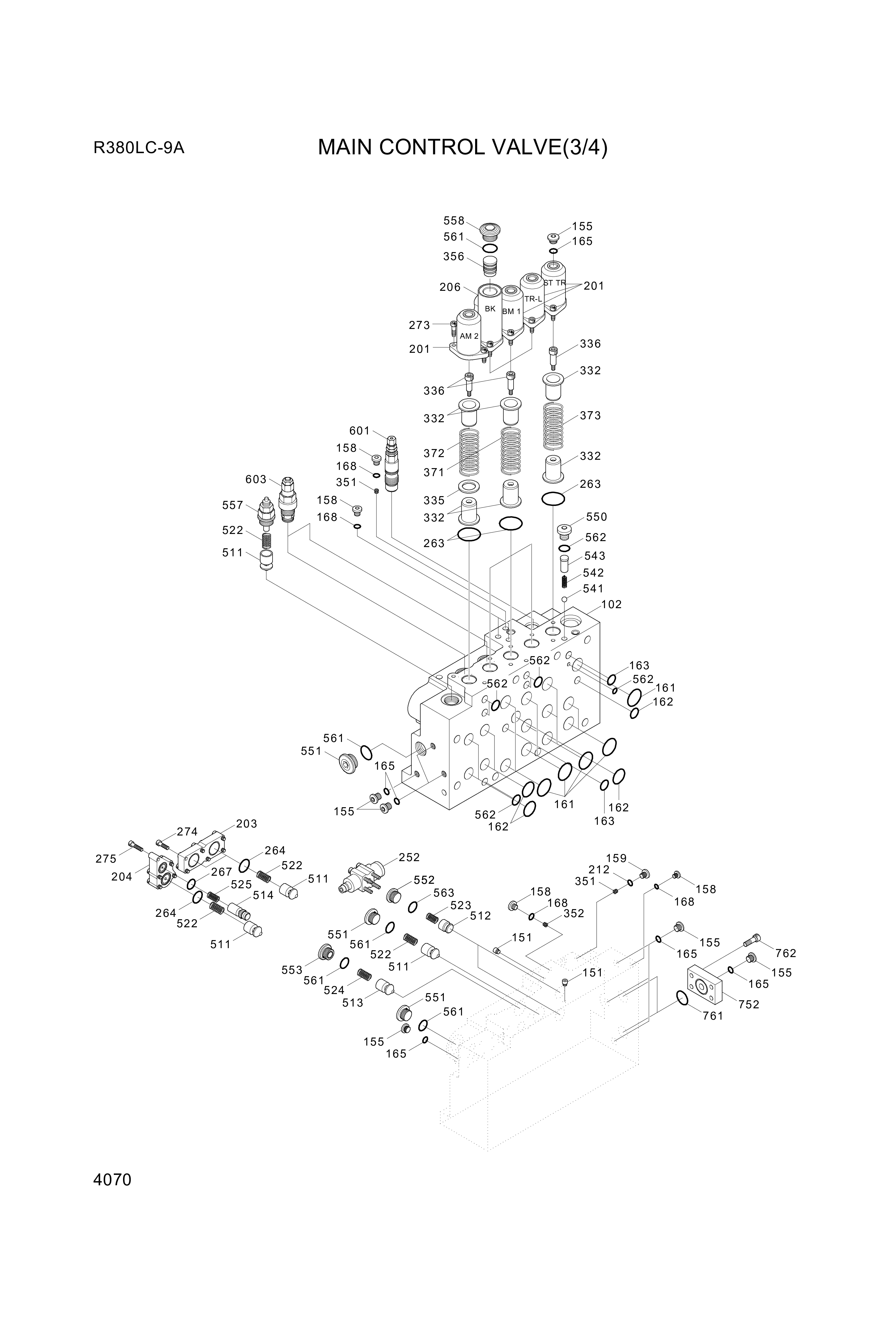 drawing for Hyundai Construction Equipment XCAV-00093 - O-RING (figure 2)