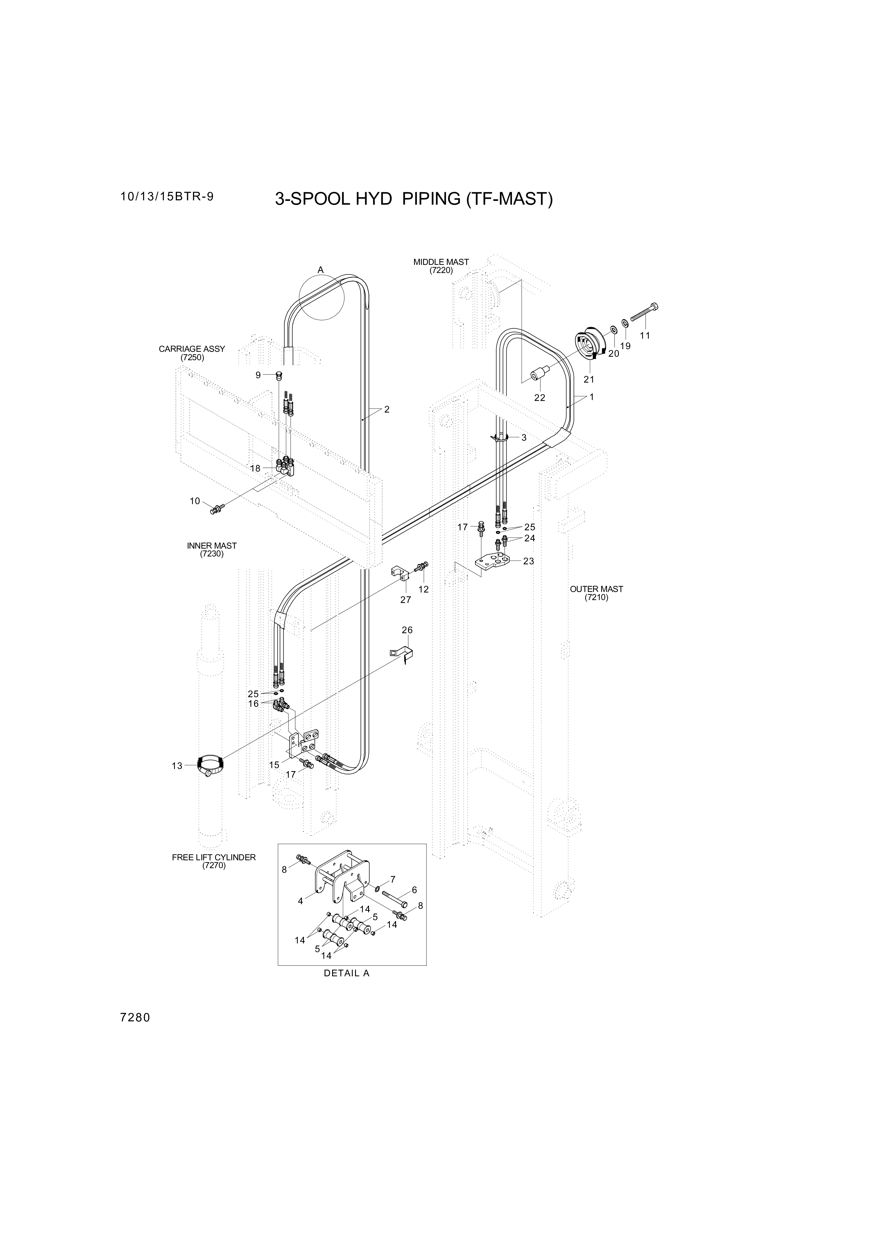 drawing for Hyundai Construction Equipment 35FY-90200 - CLAMP (figure 3)