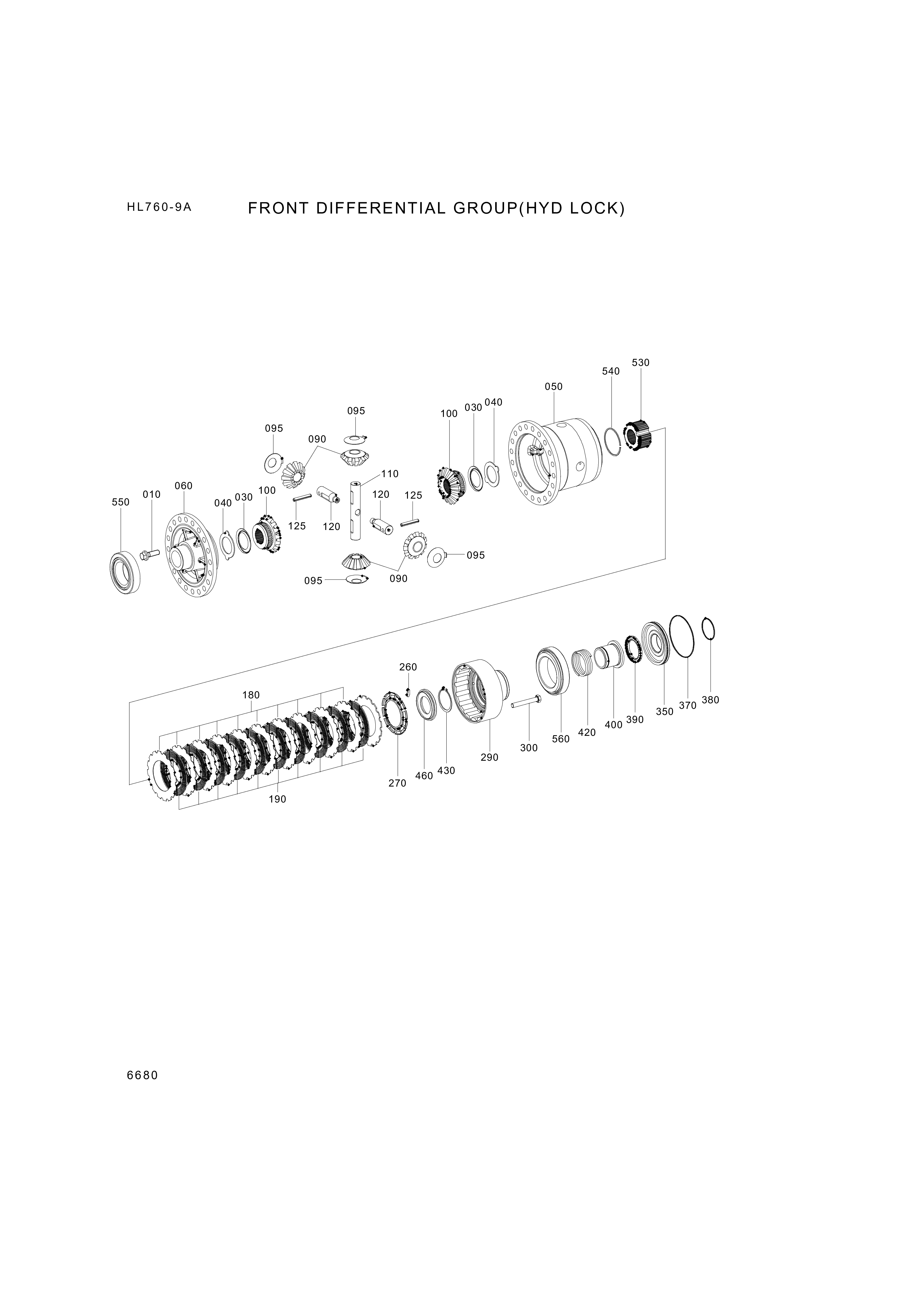 drawing for Hyundai Construction Equipment ZGAQ-04164 - BEARING-TAPERROLLER