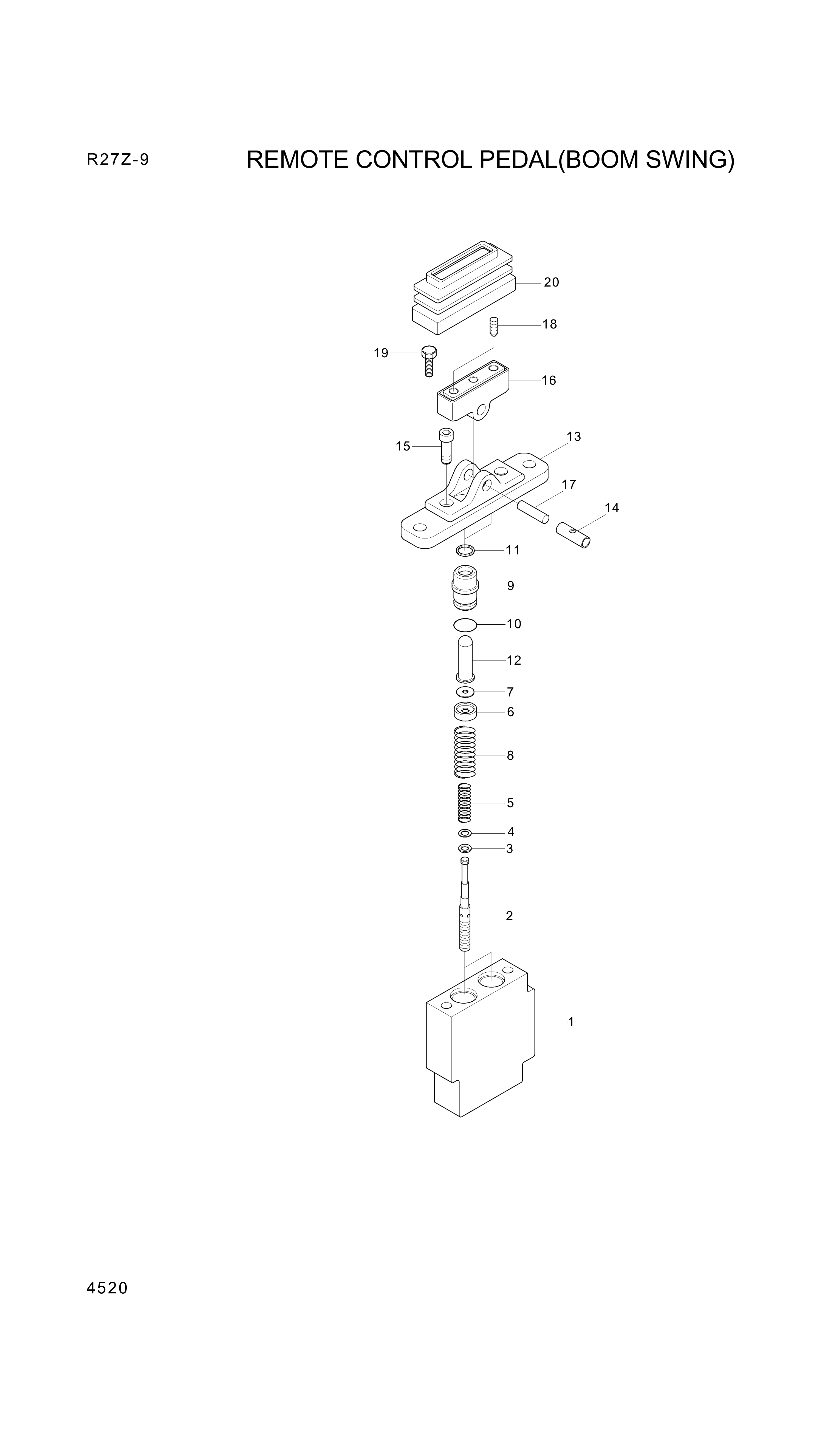 drawing for Hyundai Construction Equipment XKAY-00703 - CAM (figure 4)