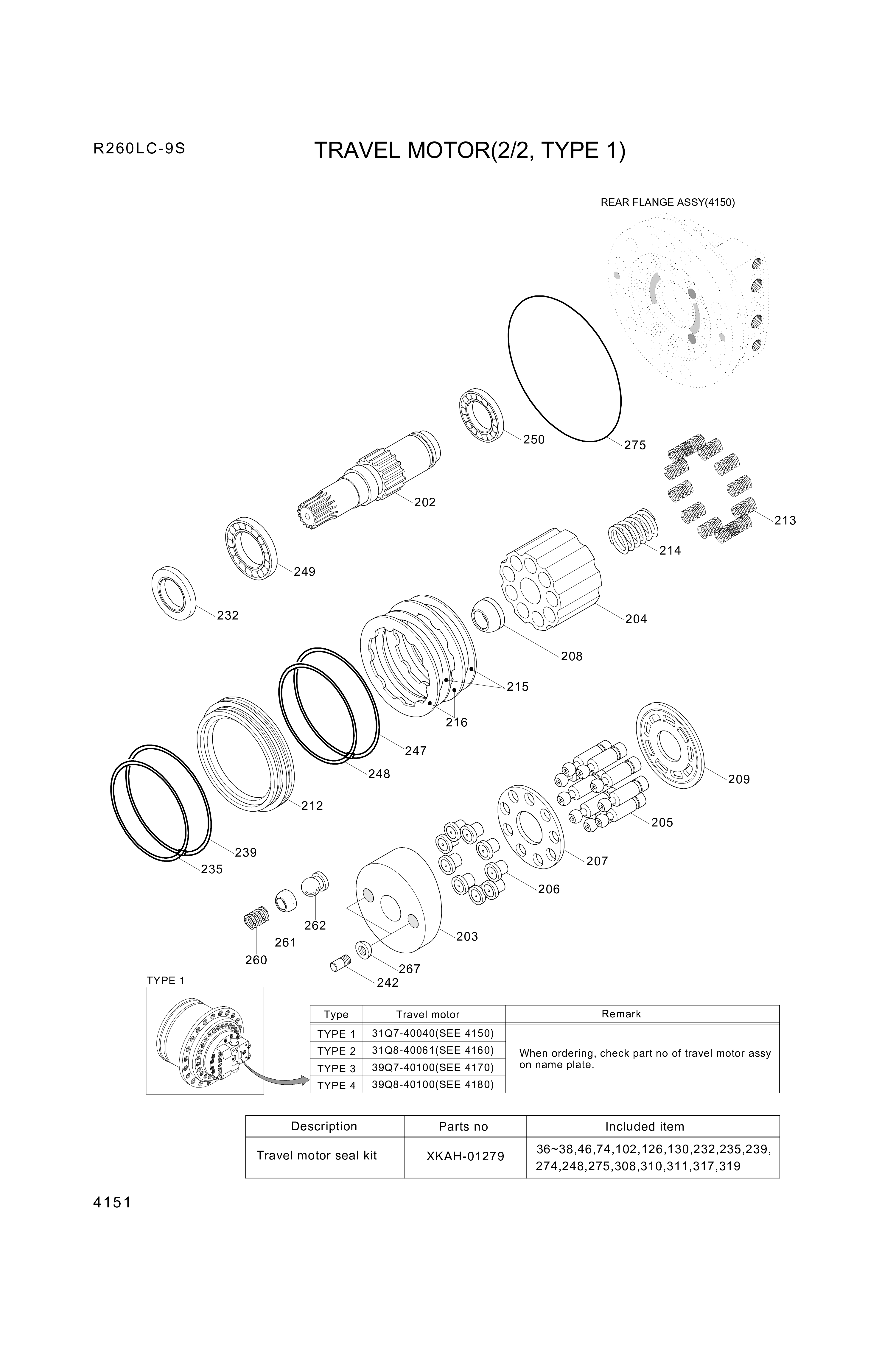 drawing for Hyundai Construction Equipment XKAH-01126 - PISTON SET-ROTARY(9EA) (figure 2)