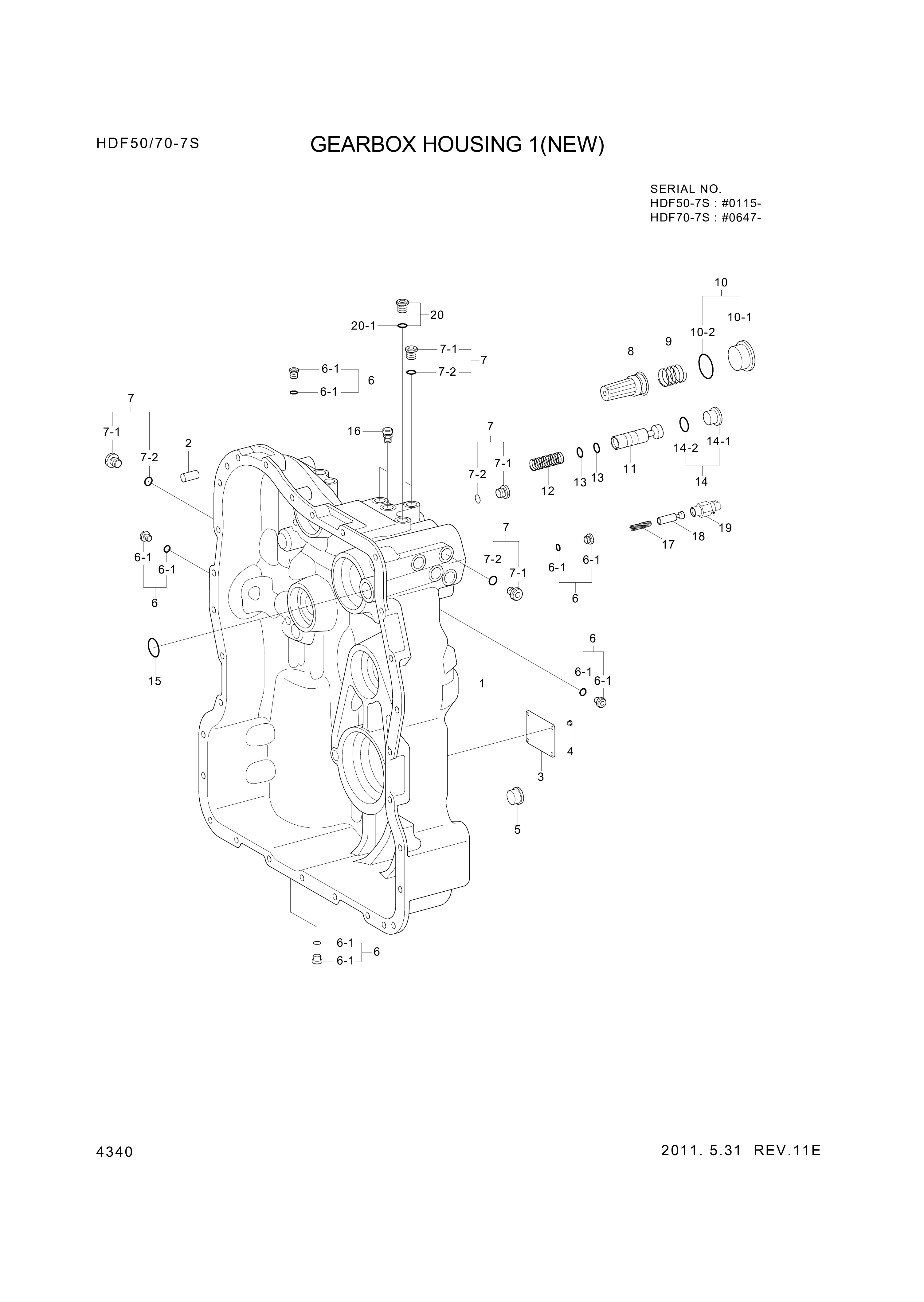 drawing for Hyundai Construction Equipment ZGAQ-03025 - PIN-CYL