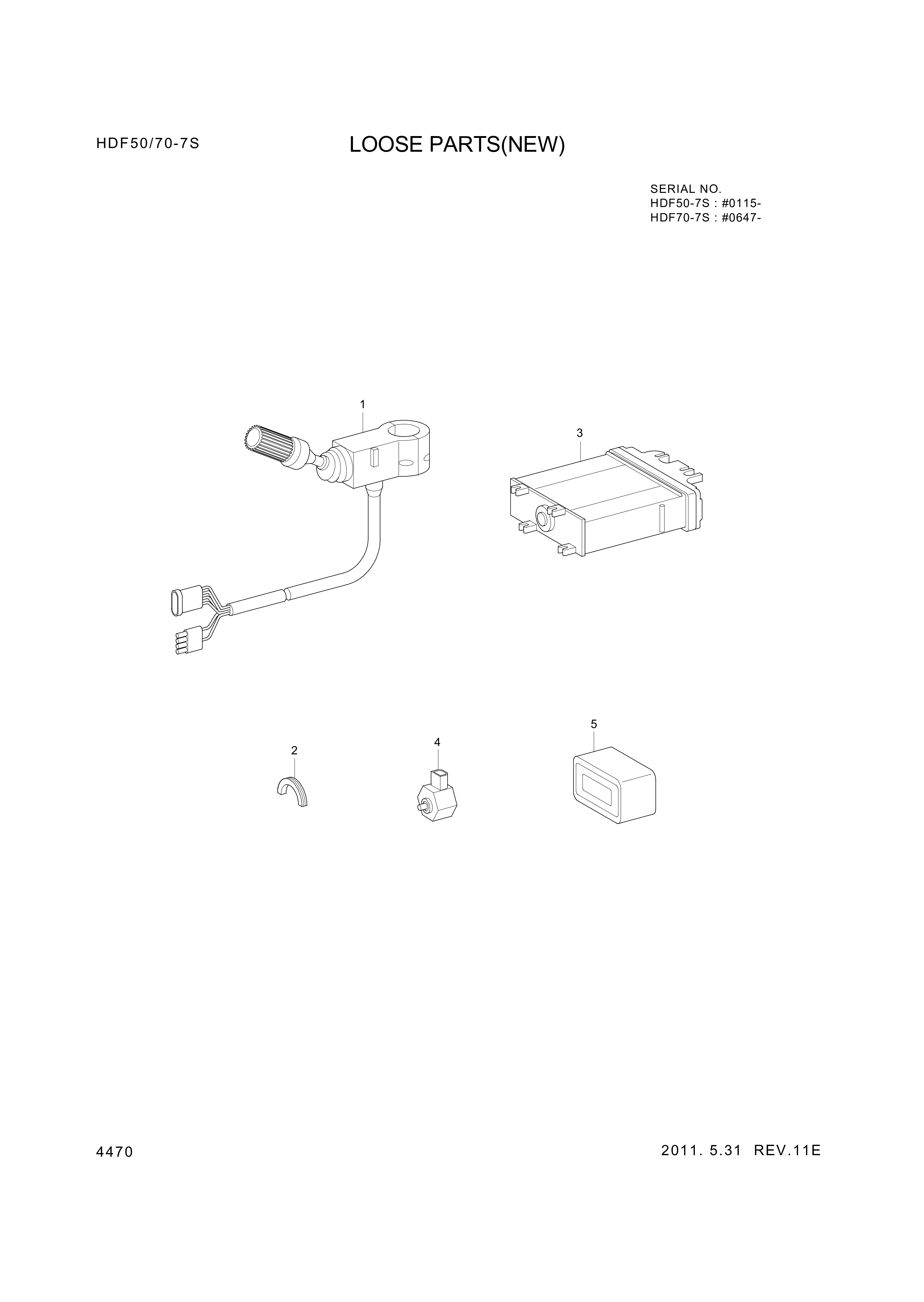 drawing for Hyundai Construction Equipment ZGAQ-01908 - SELECTOR-RANGE (figure 5)