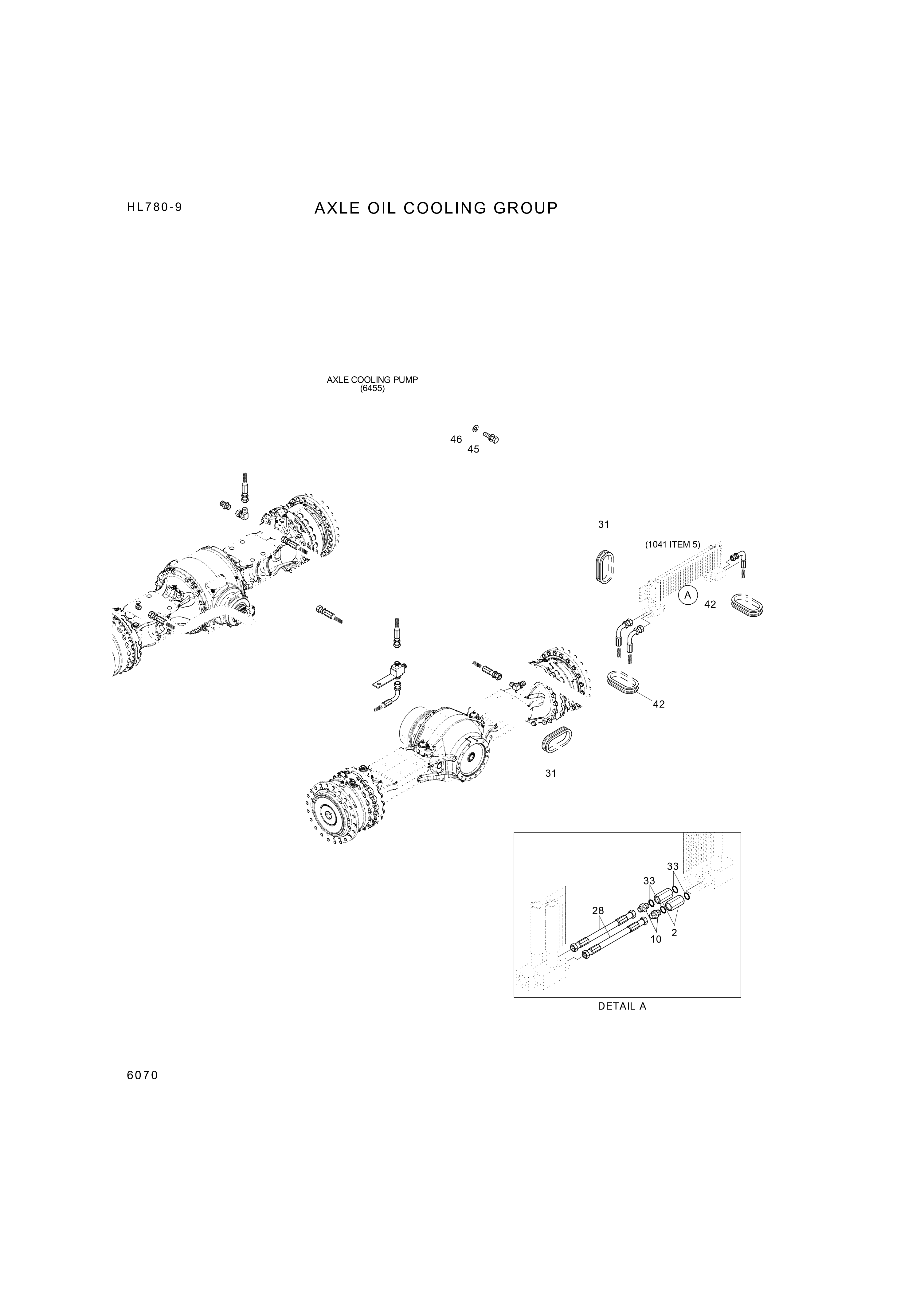 drawing for Hyundai Construction Equipment P930-122055 - HOSE ASSY-ORFS&THD (figure 2)