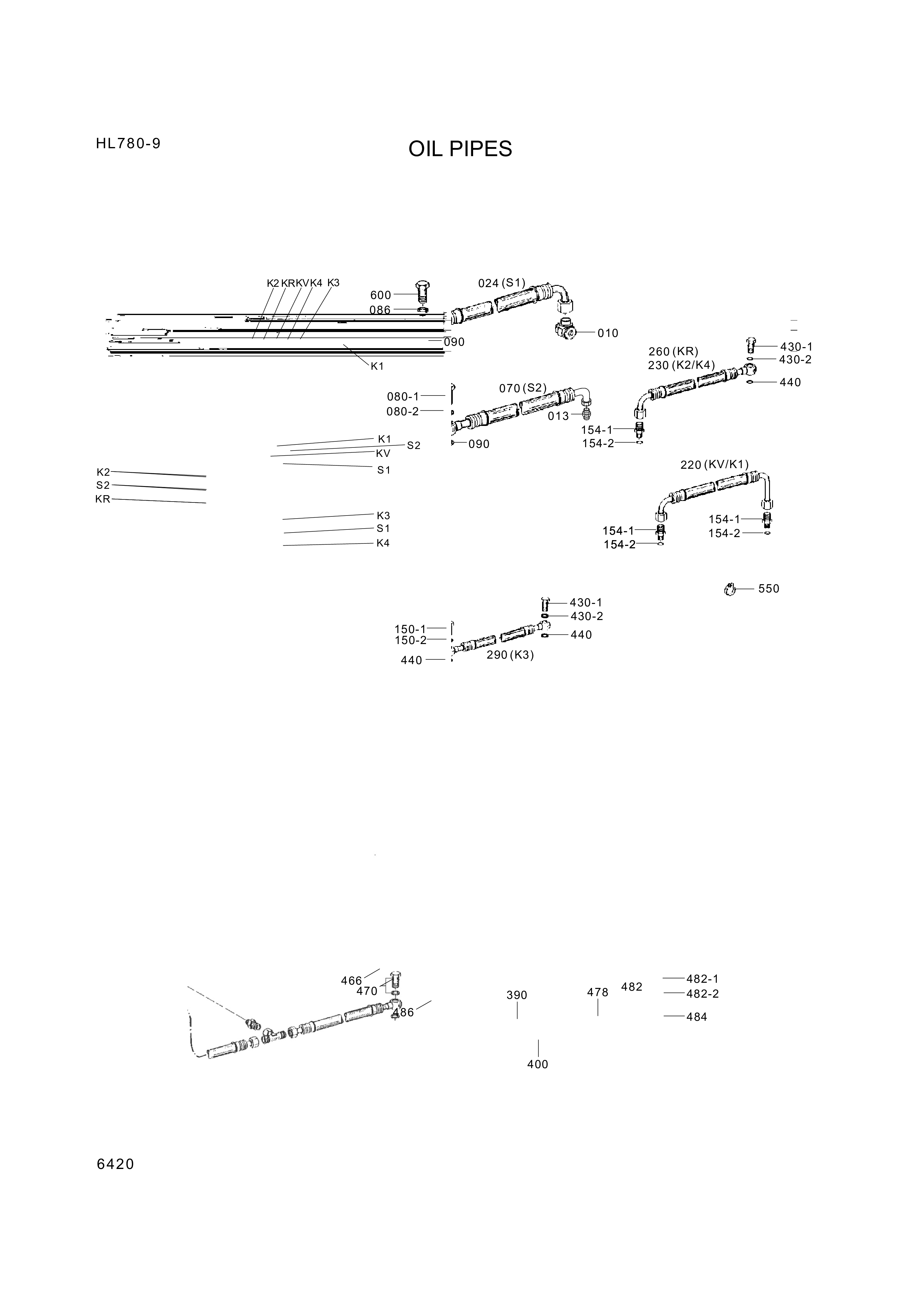 drawing for Hyundai Construction Equipment ZGAQ-03634 - PIPE-HOSE