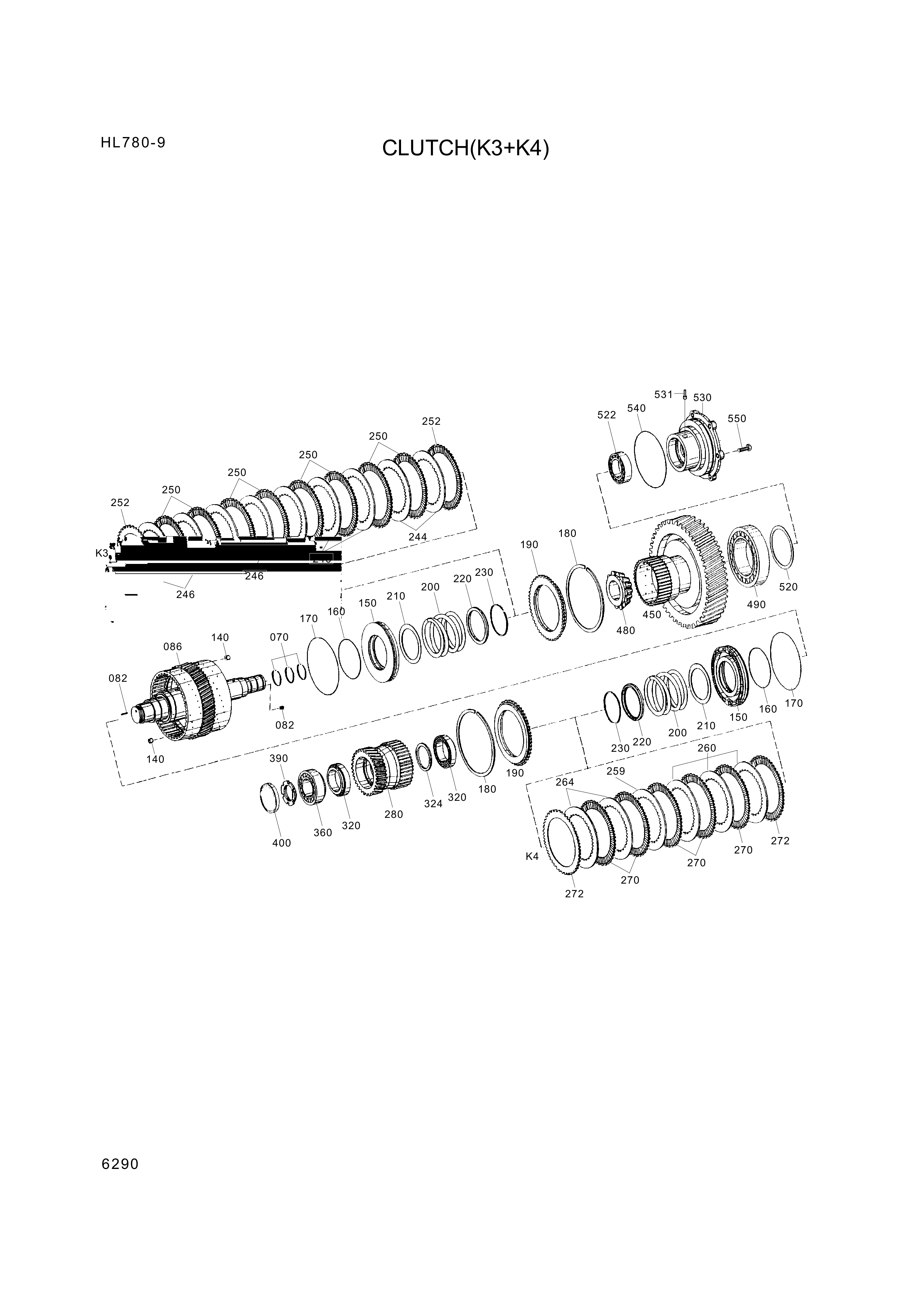 drawing for Hyundai Construction Equipment 0730-000-001 - WASHER(0.20) (figure 3)