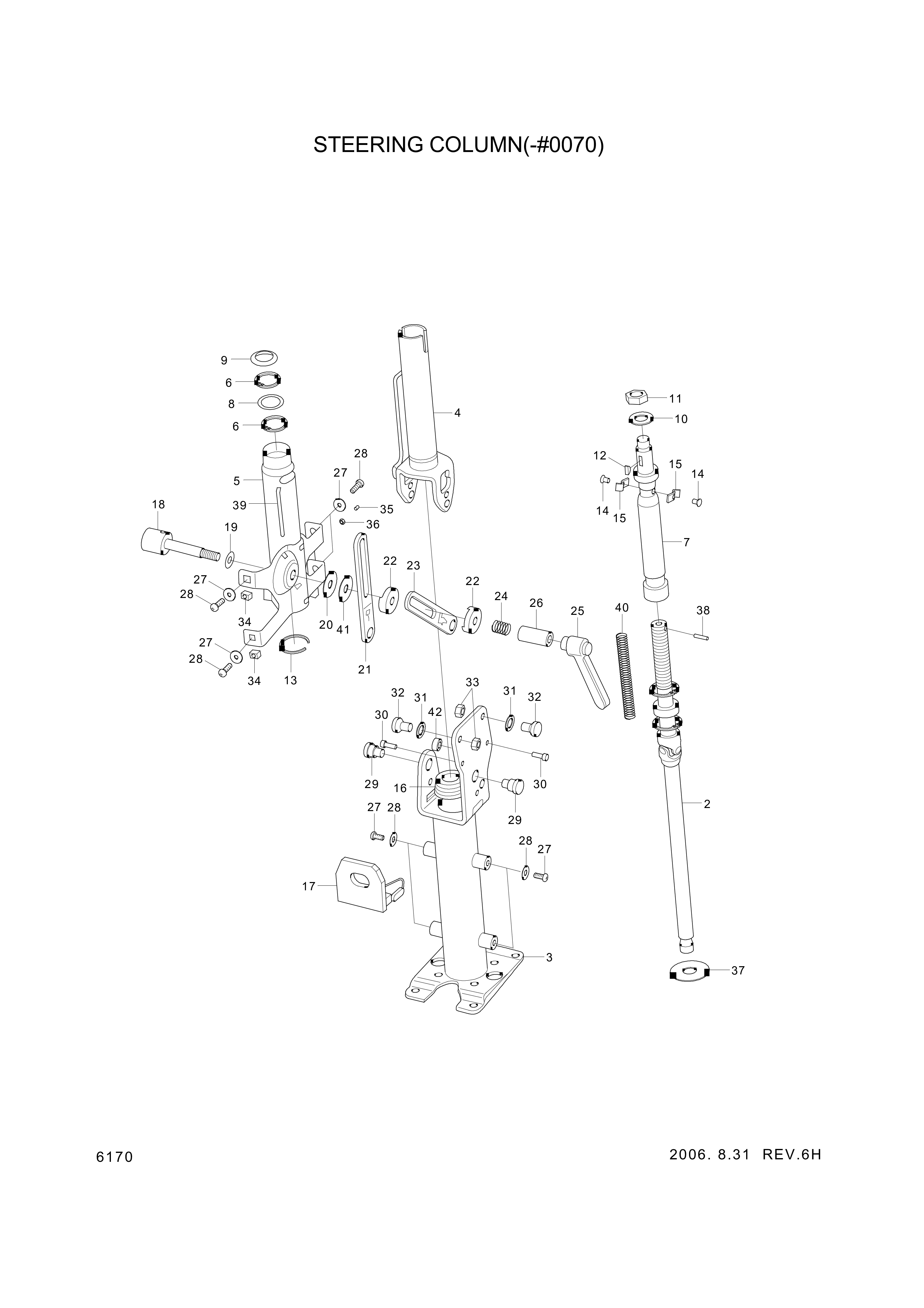 drawing for Hyundai Construction Equipment ZTAT-00027 - BOLT (figure 2)