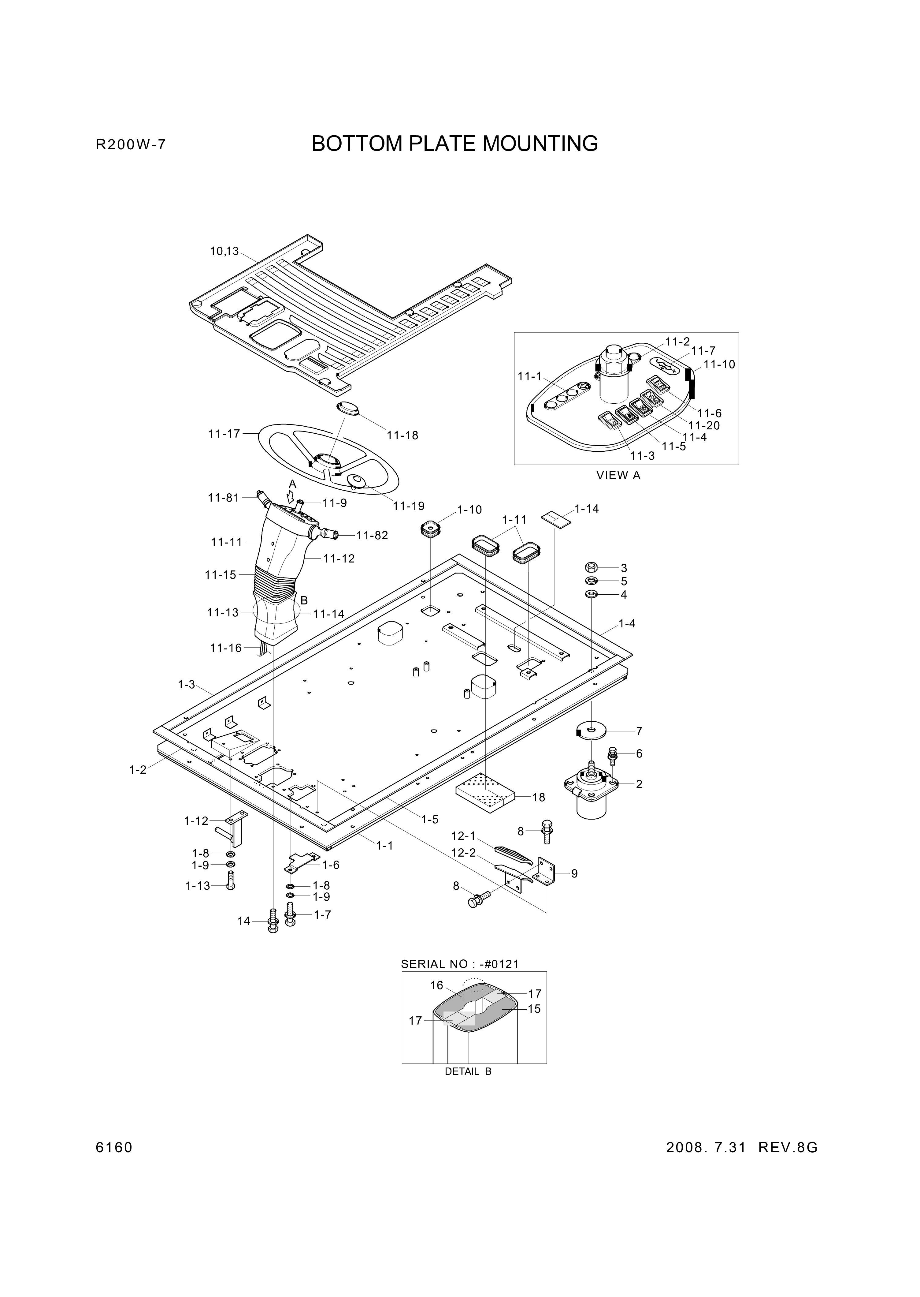drawing for Hyundai Construction Equipment ZTAC-00102 - LAMP-WARNING