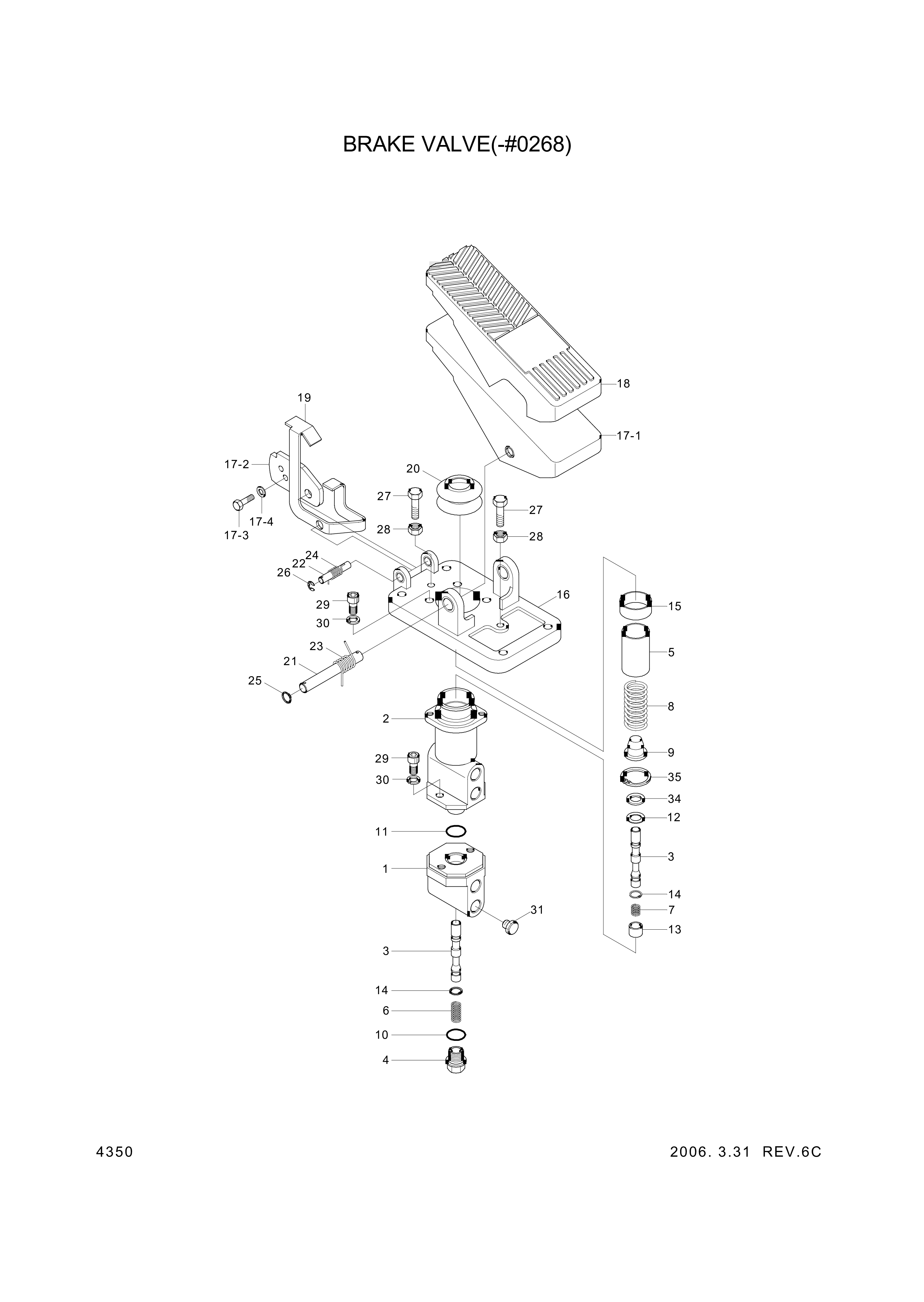 drawing for Hyundai Construction Equipment XKAK-00024 - PLATE-PEDAL (figure 2)