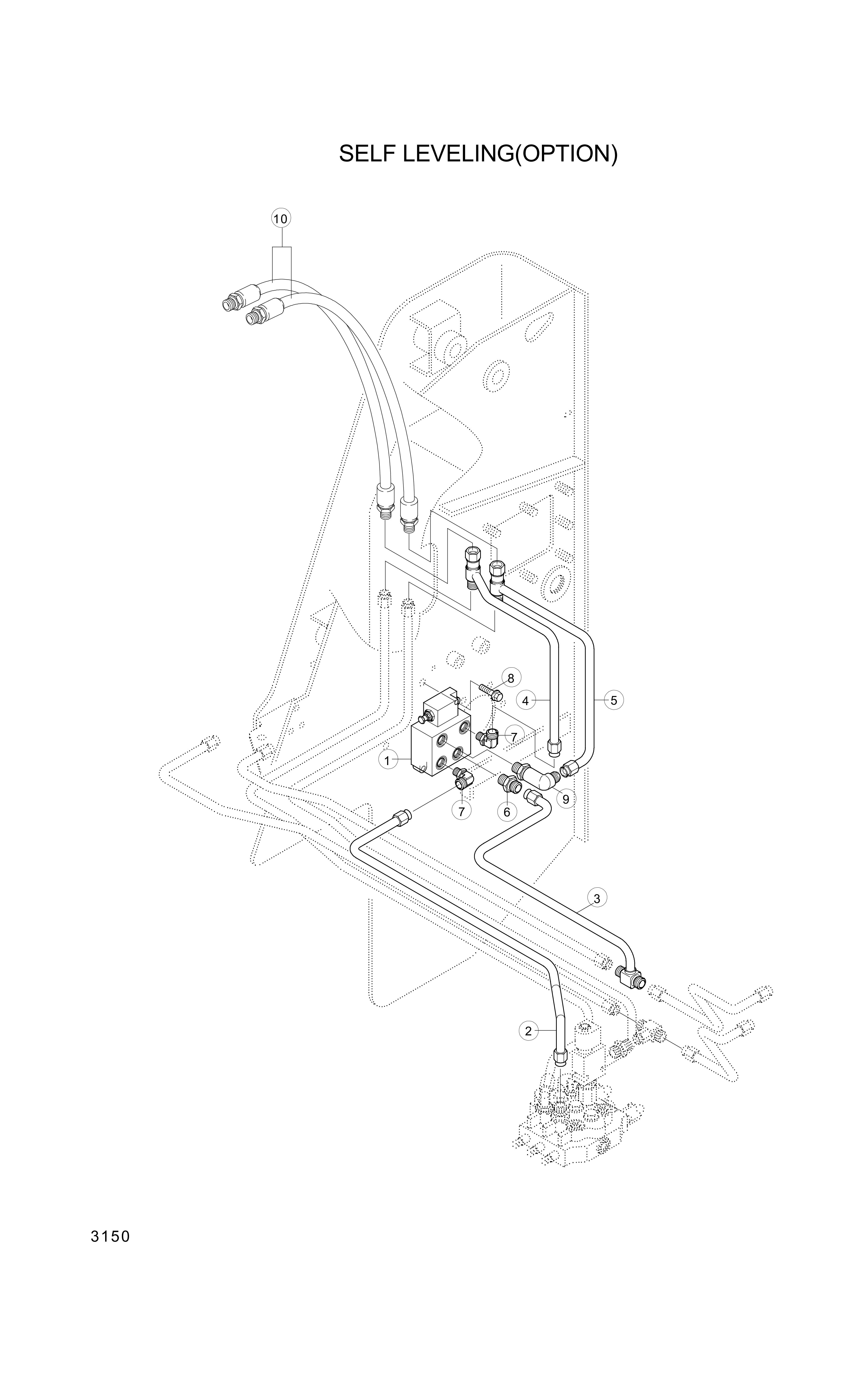 drawing for Hyundai Construction Equipment P020-810003 - ELBOW-90 (figure 1)