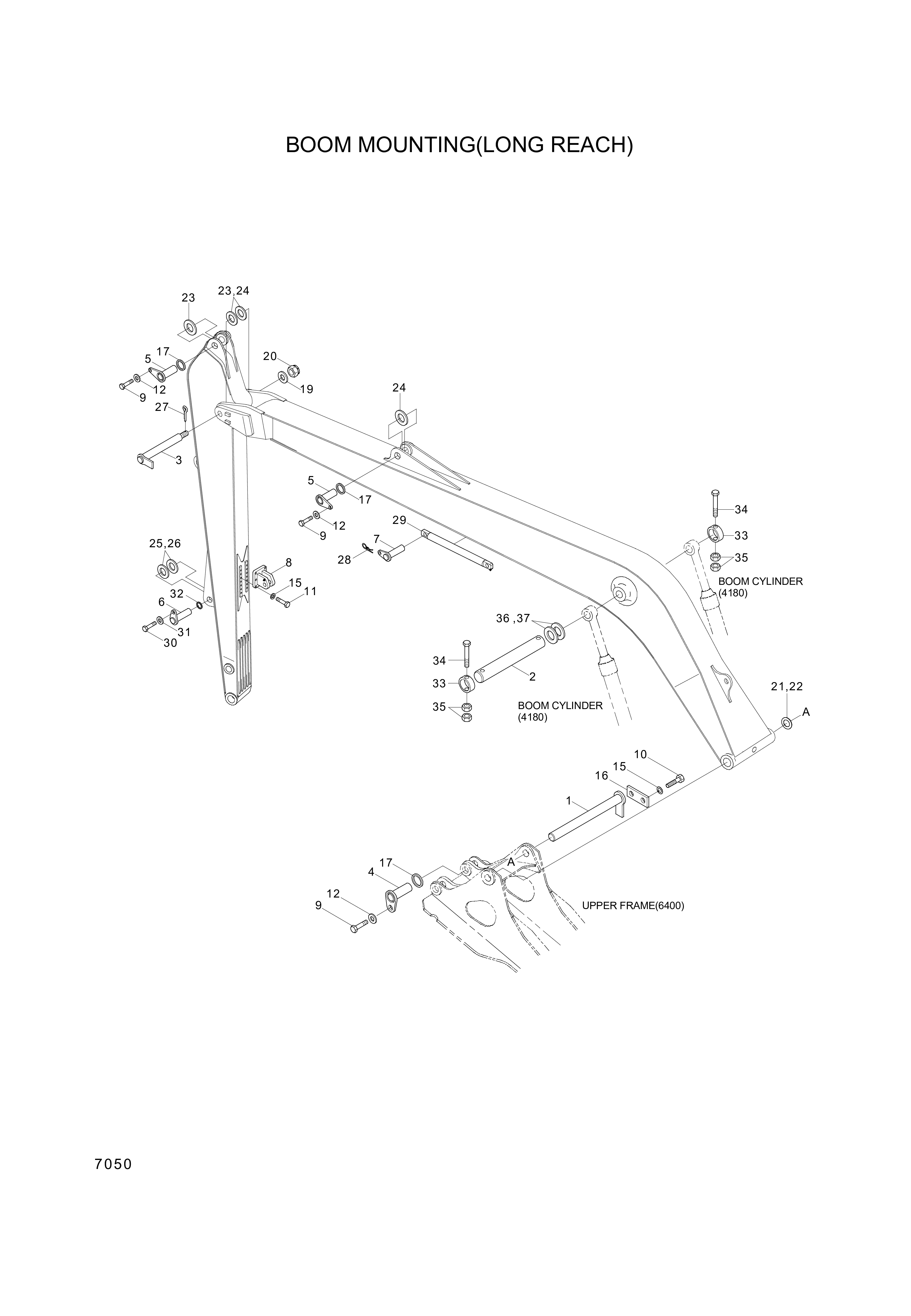 drawing for Hyundai Construction Equipment 61E9-1102 - PIN-JOINT