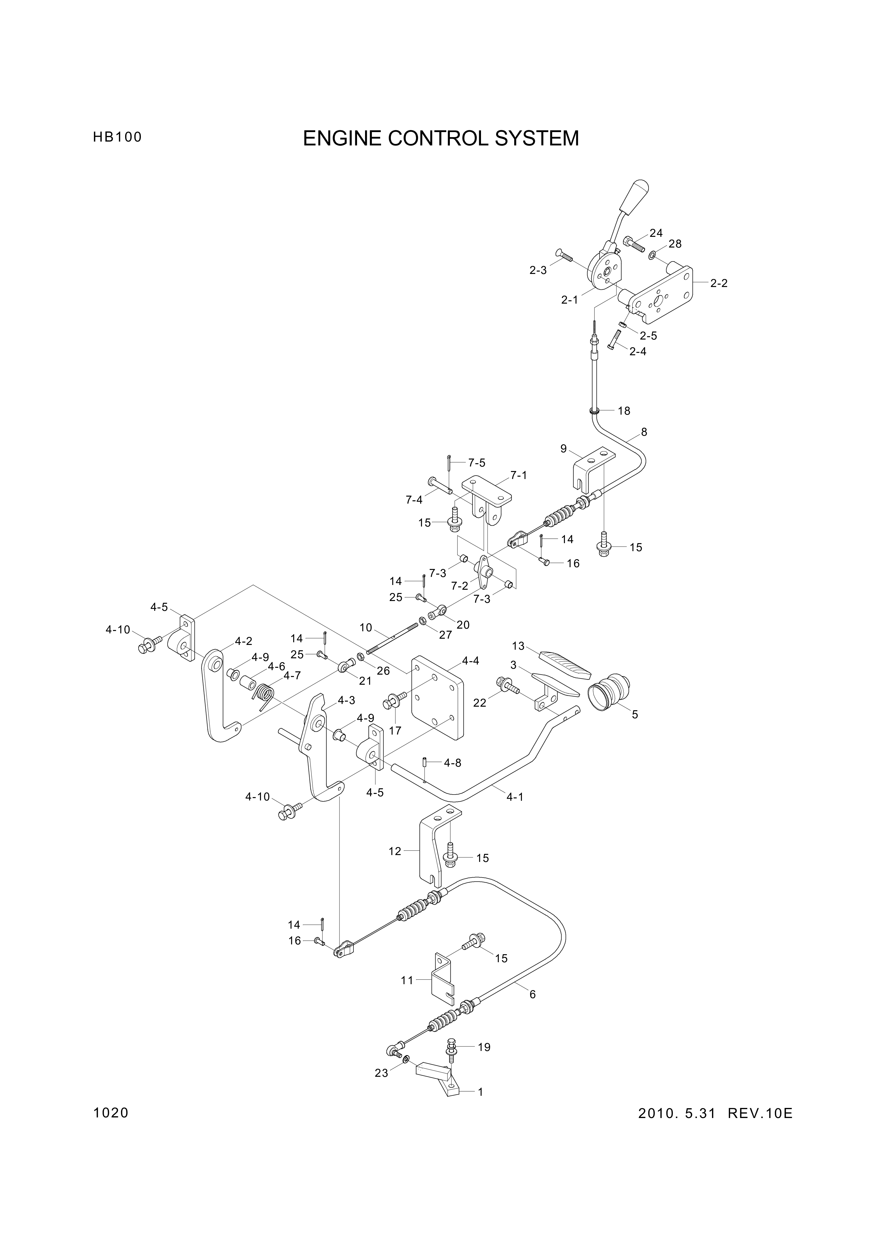 drawing for Hyundai Construction Equipment S461-160182 - PIN-SPLIT (figure 2)