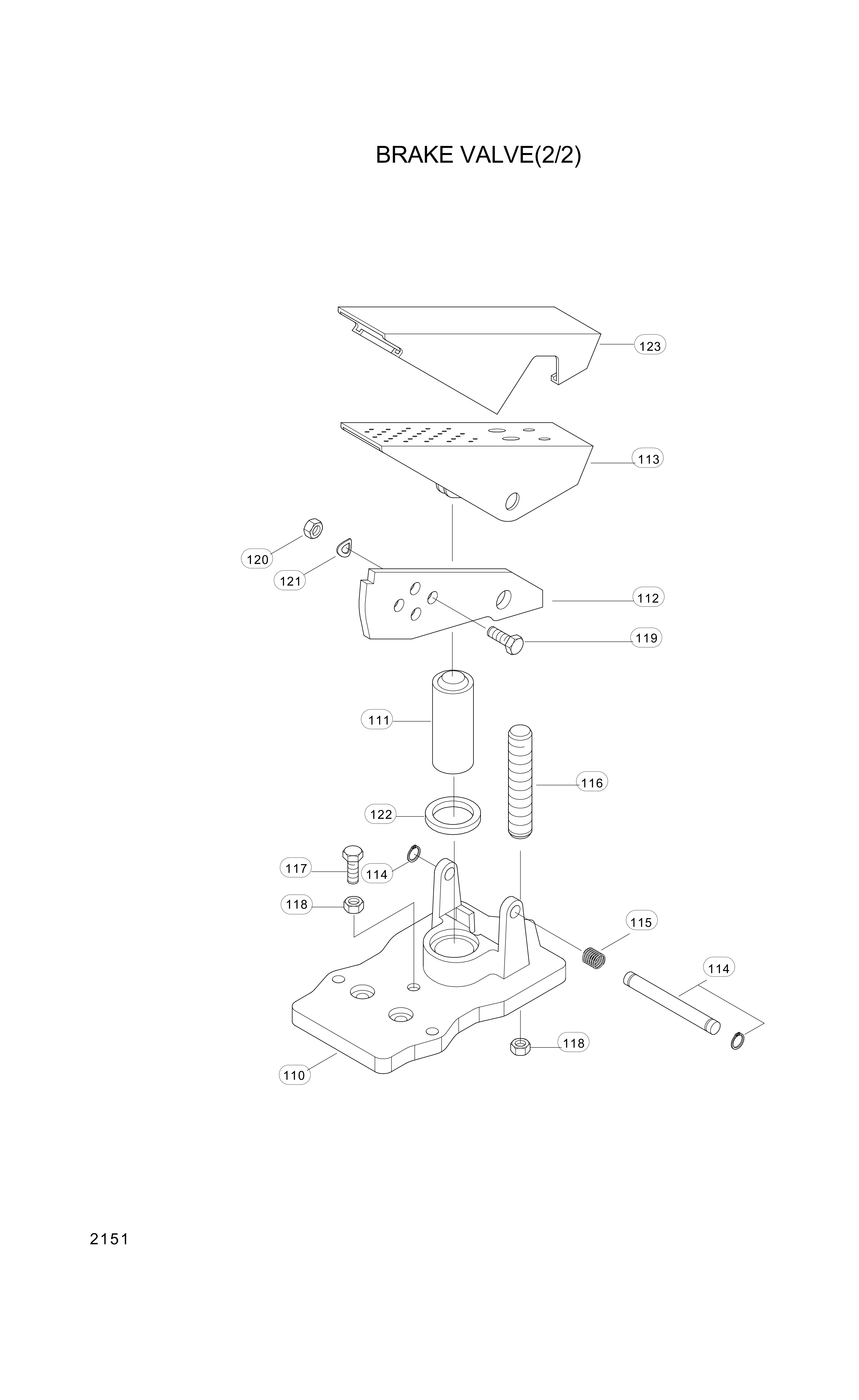 drawing for Hyundai Construction Equipment 620689 - PLATE (figure 4)