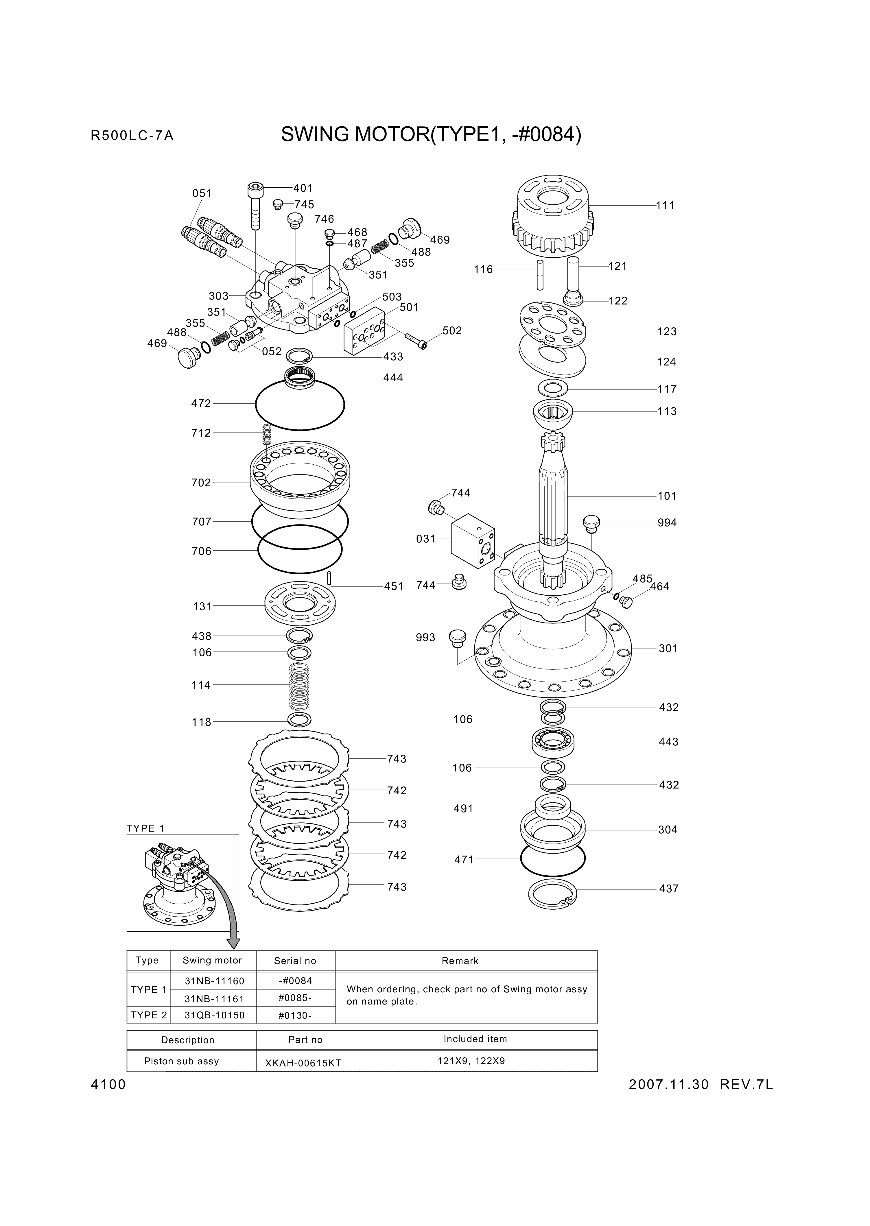 drawing for Hyundai Construction Equipment 235886 - RELIEF VALVE (figure 1)